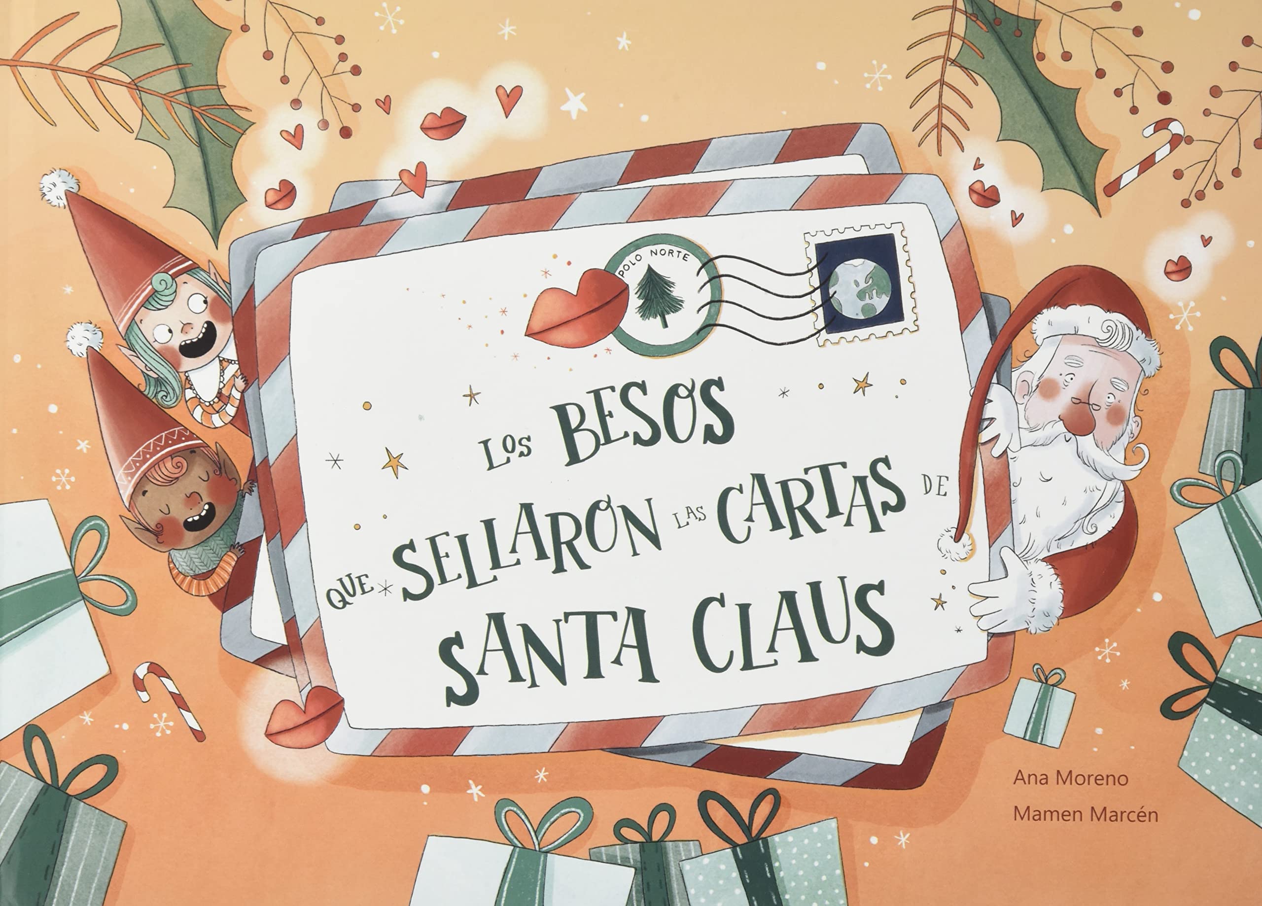 Los besos que sellaron las cartas de Santa Claus book