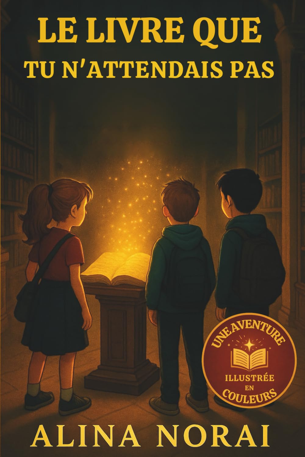 LE LIVRE QUE TU N’ATTENDAIS PAS: Un roman fantastique illustré pour les 8-12 ans rempli d’énigmes, d’amitié et de mystères Non-fiction
