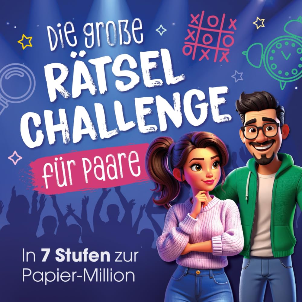 Die große Rätsel-Challenge für Paare: In 7 Stufen zur Papier-Million Sports