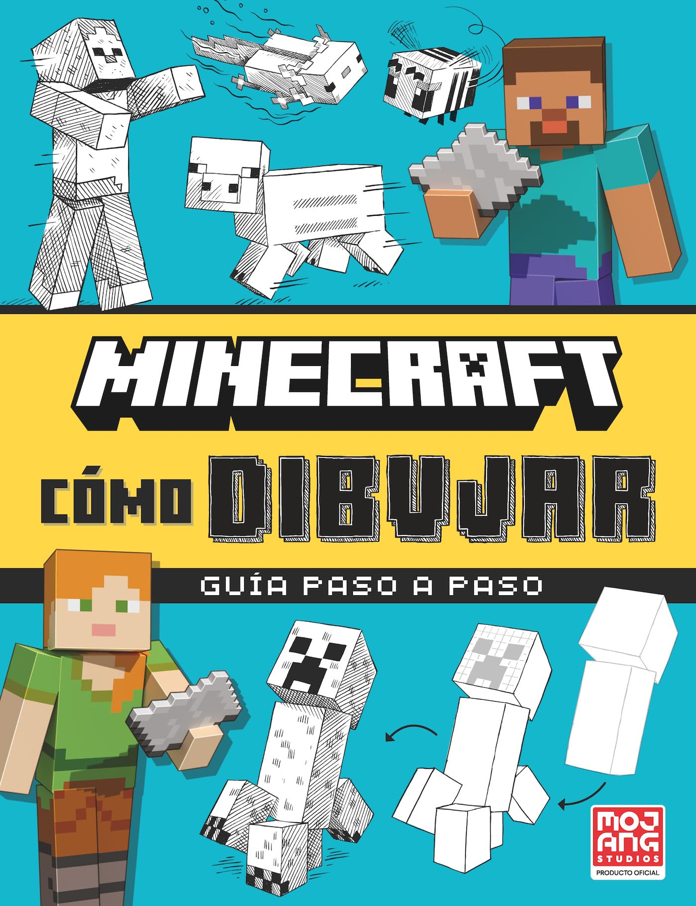 Minecraf Oficial: Cómo dibujar: Libro oficial del videojuego más vendido de todos los tiempos book