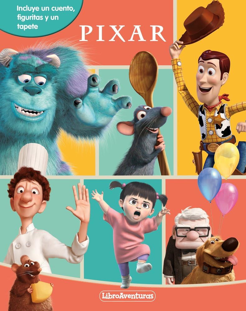 Pixar. Libroaventuras: Incluye un cuento, figuritas y un tapete Tiptoi & Games