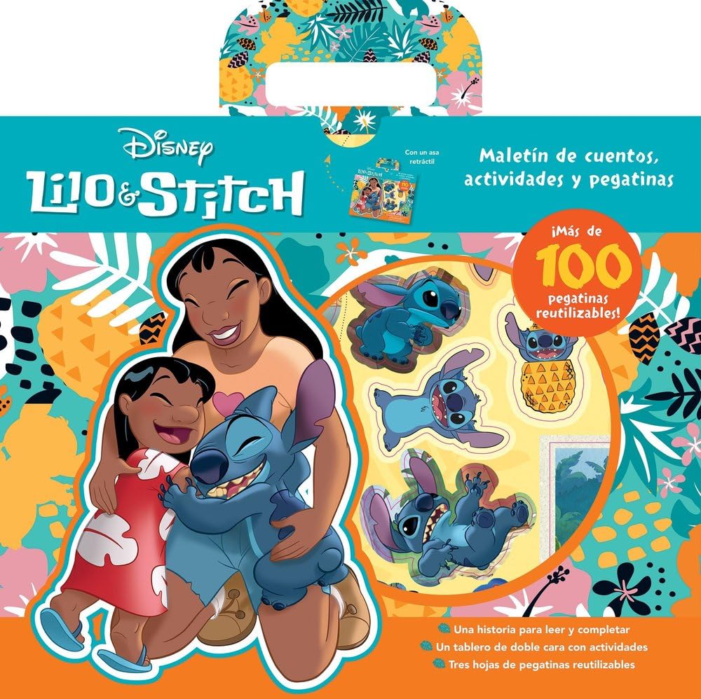 Lilo & Stitch. Maletín de cuentos, actividades y pegatinas book