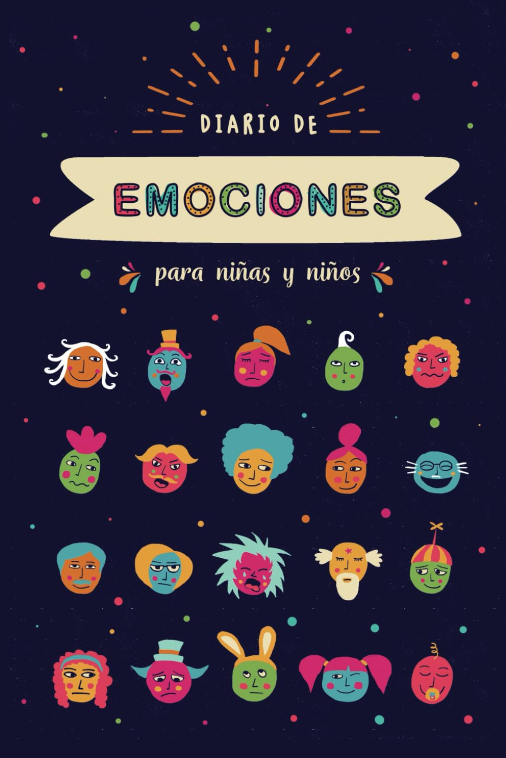 Diario de Emociones: Diario de gratitud para niños y niñas | Diario secreto donde escribir las emociones y las vivencias de cada día. Non-fiction