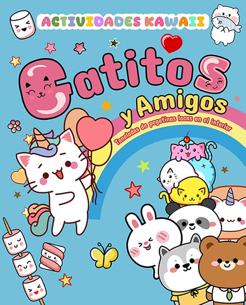 Gatitos y amigos actividades kawaii: Toneladas de pegatinas locas en el interior Tiptoi & Games