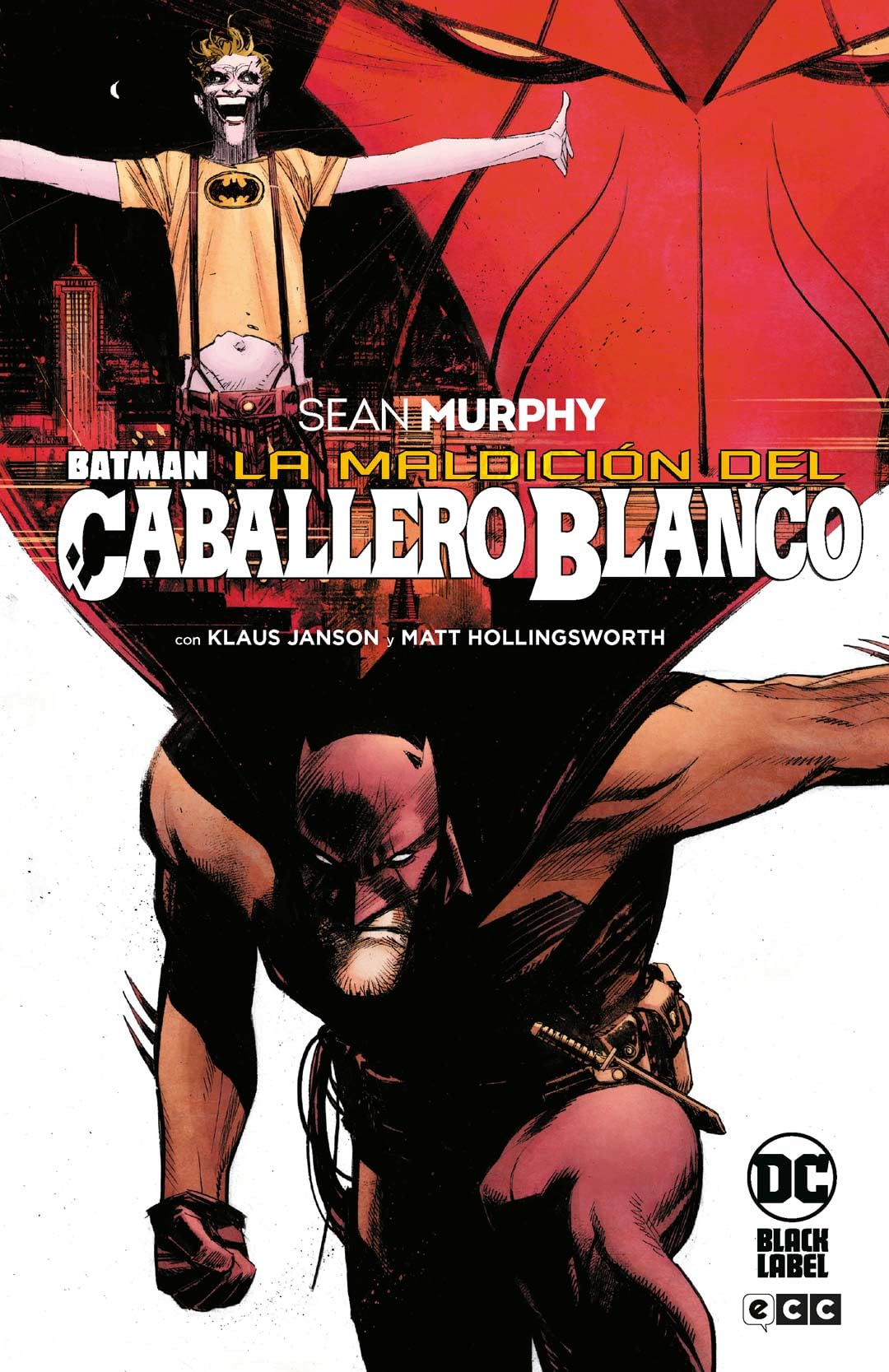 Batman: La maldición del Caballero Blanco (Grandes Novelas Gráficas de Batman) Manga