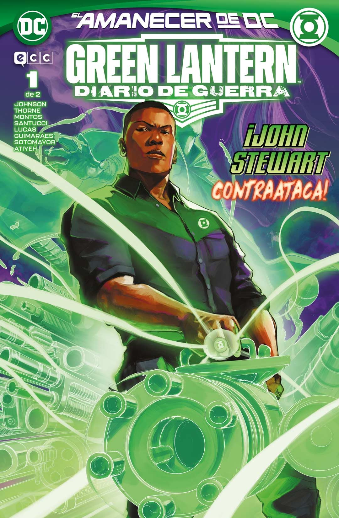 Green Lantern: Diario de guerra núm. 1 de 2 Manga