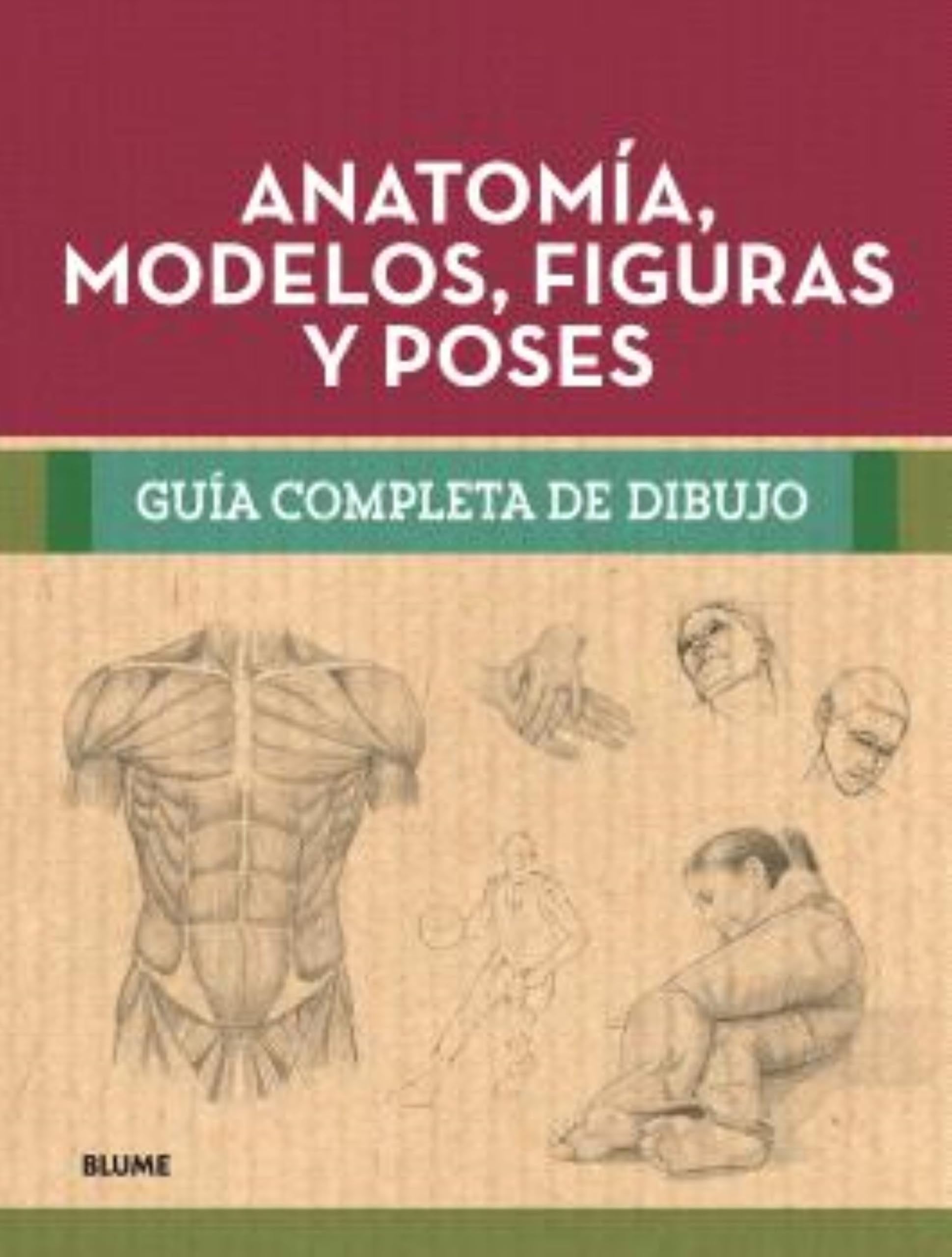 Guía completa dibujo. Anatomía, modelos, figuras y poses book