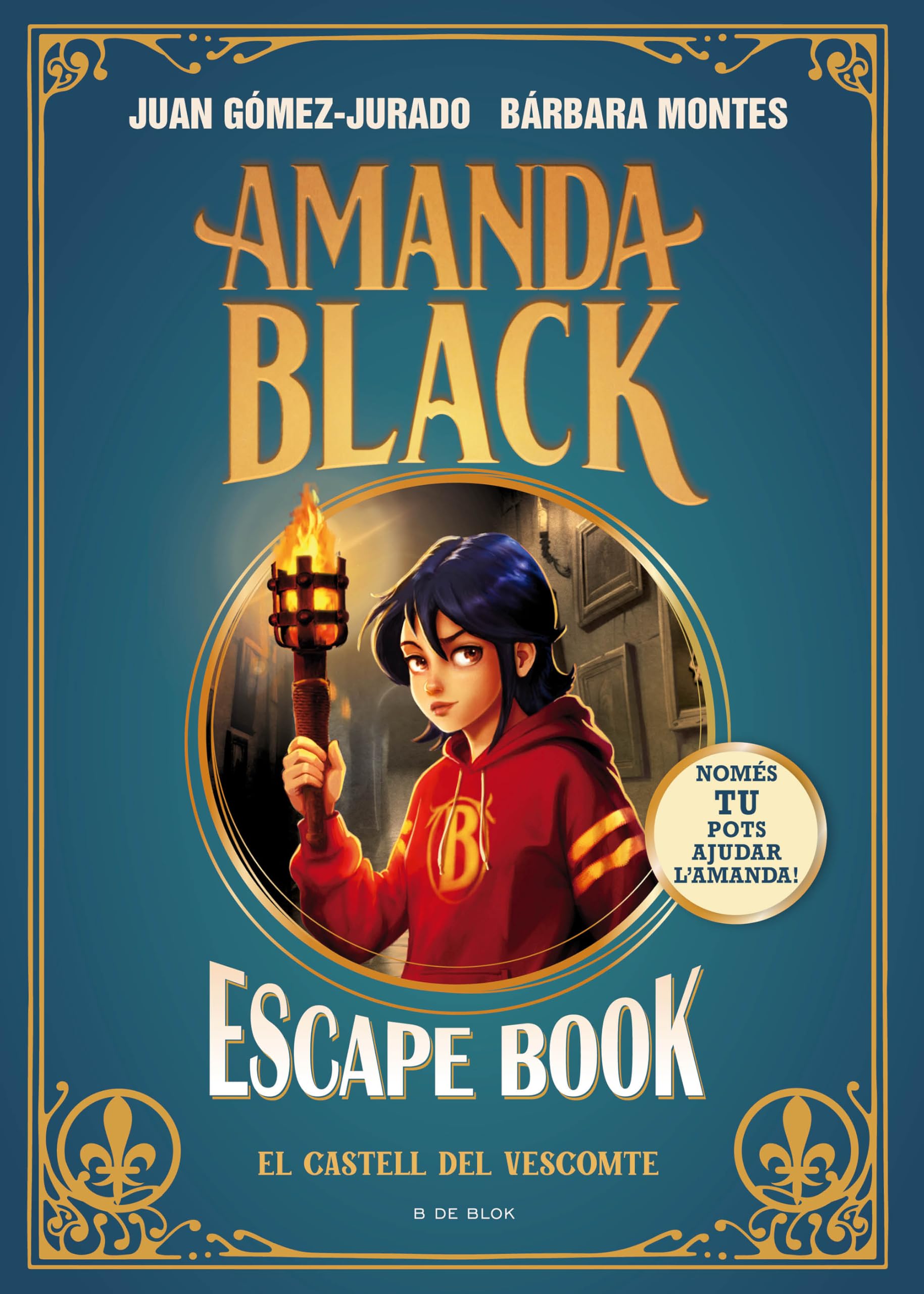 Amanda Black - Escape Book: El castell del Vescompte: Un llibre ple d'enigmes i endevinalles book