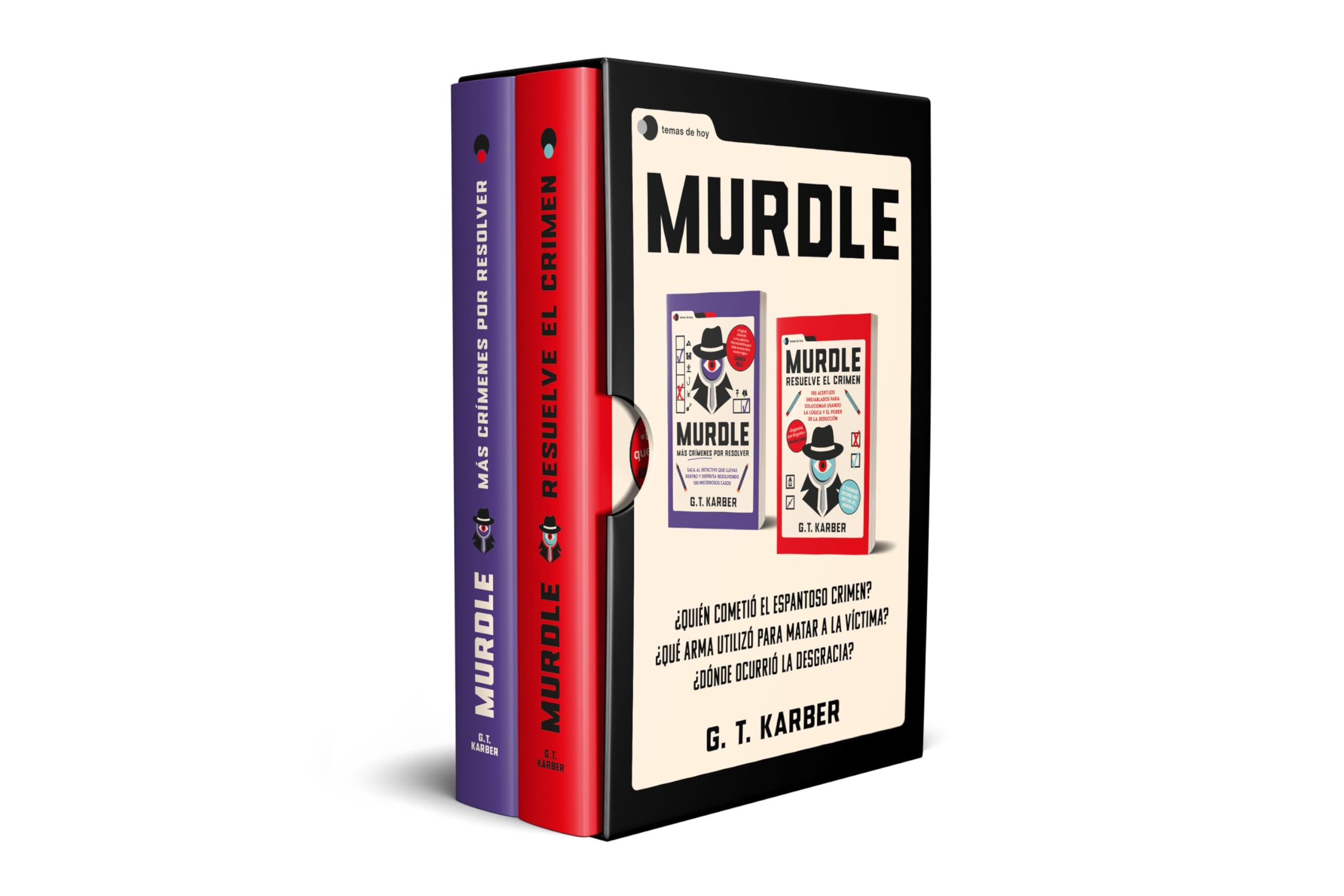 Estuche Murdle: Incluye: Murdle: Resuelve el crimen + Murdle: Más crímenes por resolver + libreta (Voces de hoy) Contemporary literature Books