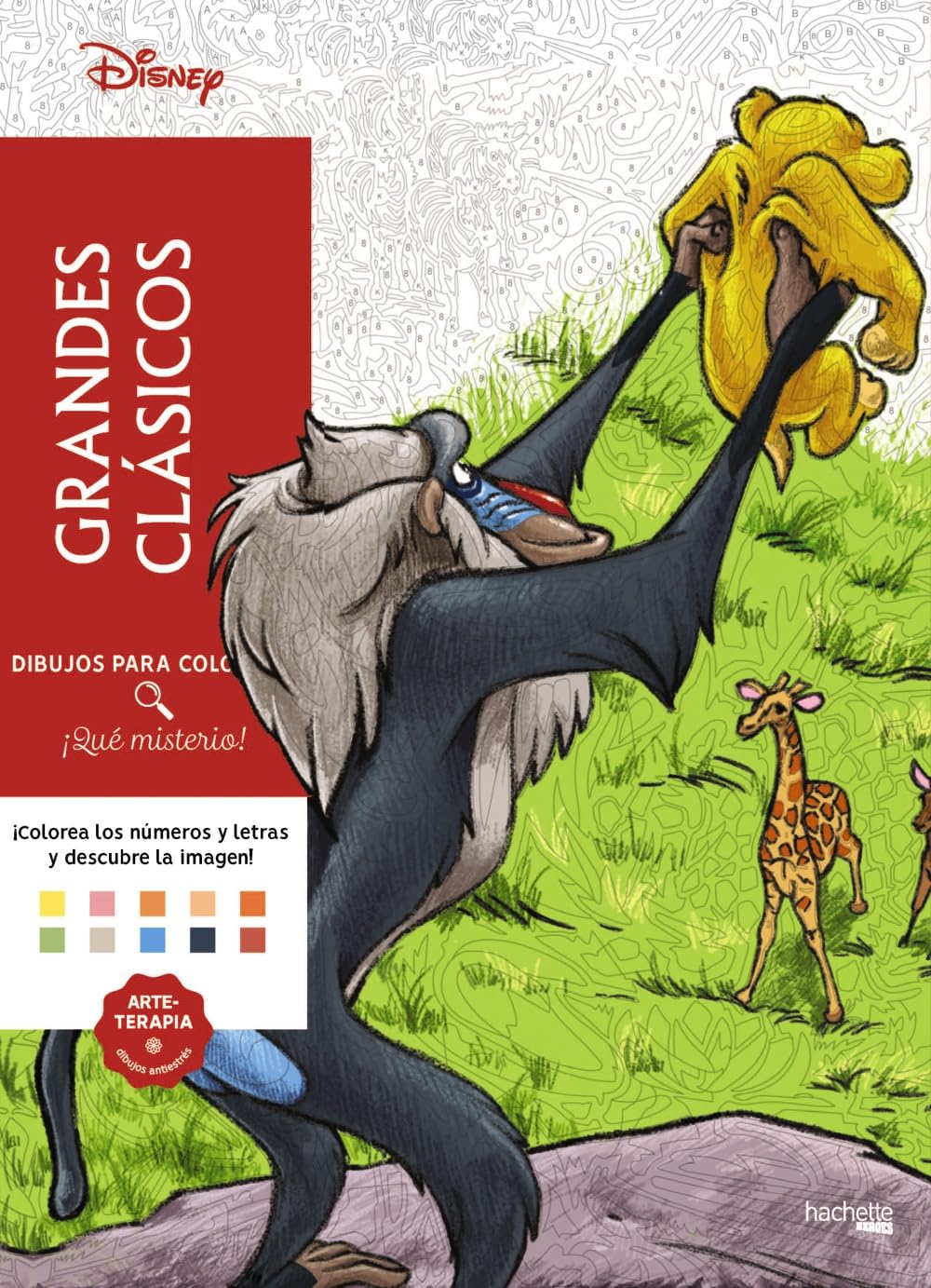 Dibujos para colorear, ¡qué misterio! Grandes clásicos (Hachette HEROES - DISNEY - Arteterapia) Hobbies & Crafts