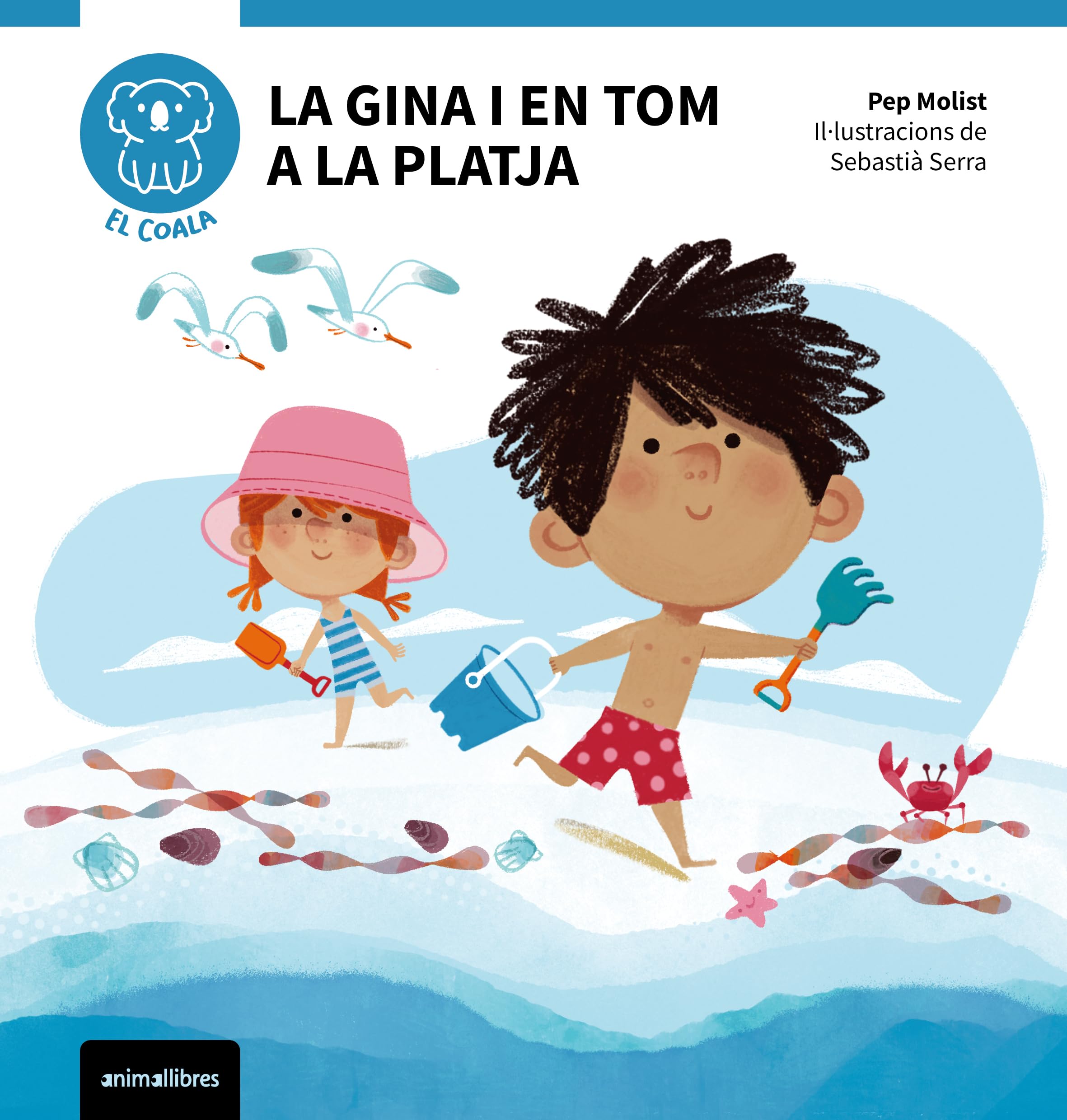 La Gina i en Tom a la platja (El Coala. Primeres lectures, Band 5) Novels & Short Stories