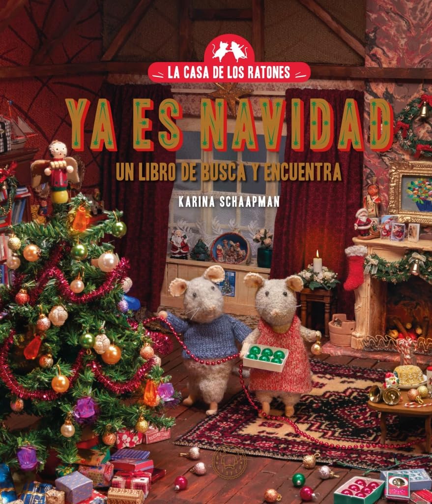 La casa de los ratones. Ya es Navidad.: Un libro de busca y encuentra. book