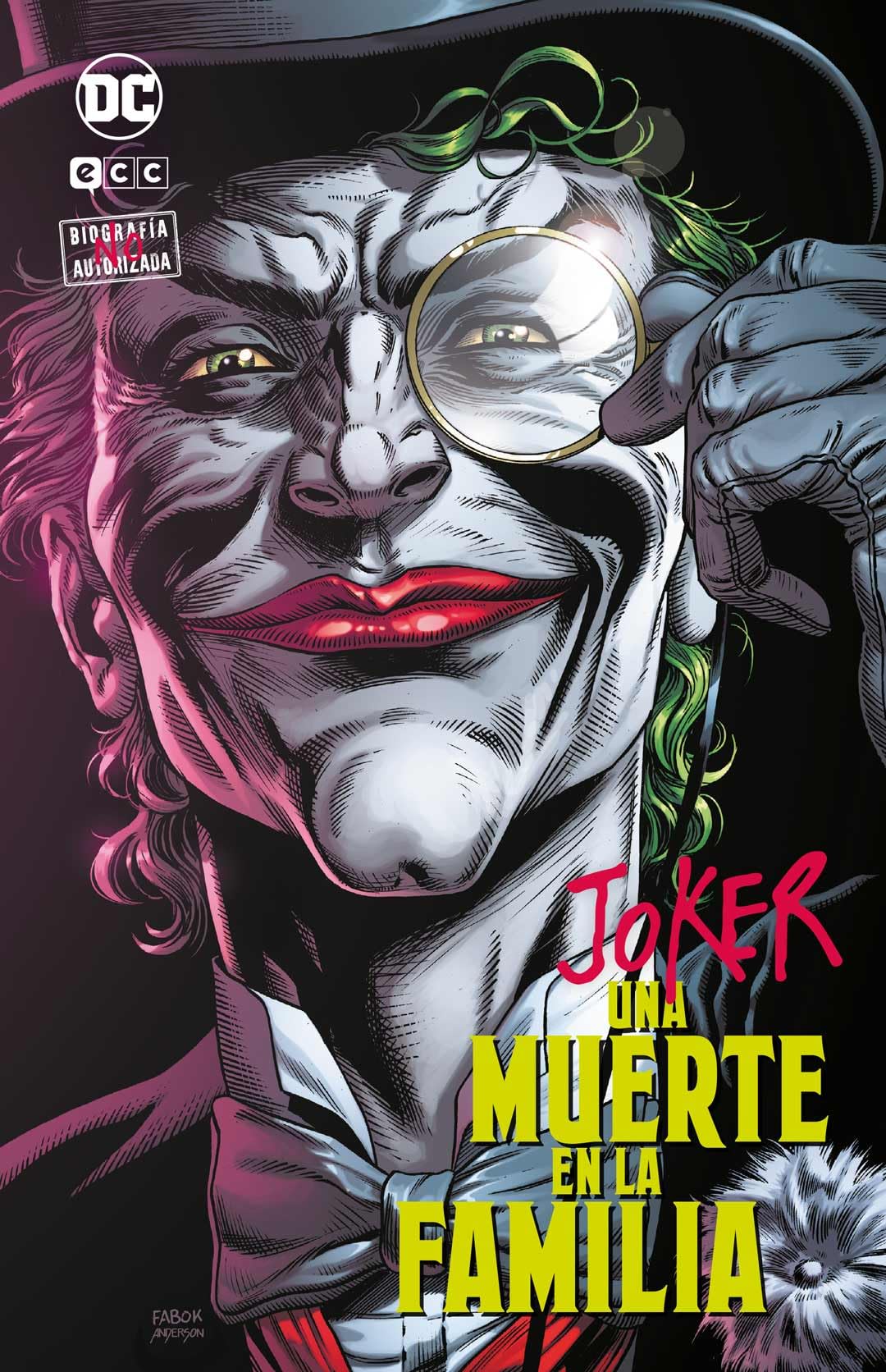 Coleccionable Joker: Biografía no autorizada vol. 05 de 10: Una muerte en la familia Manga