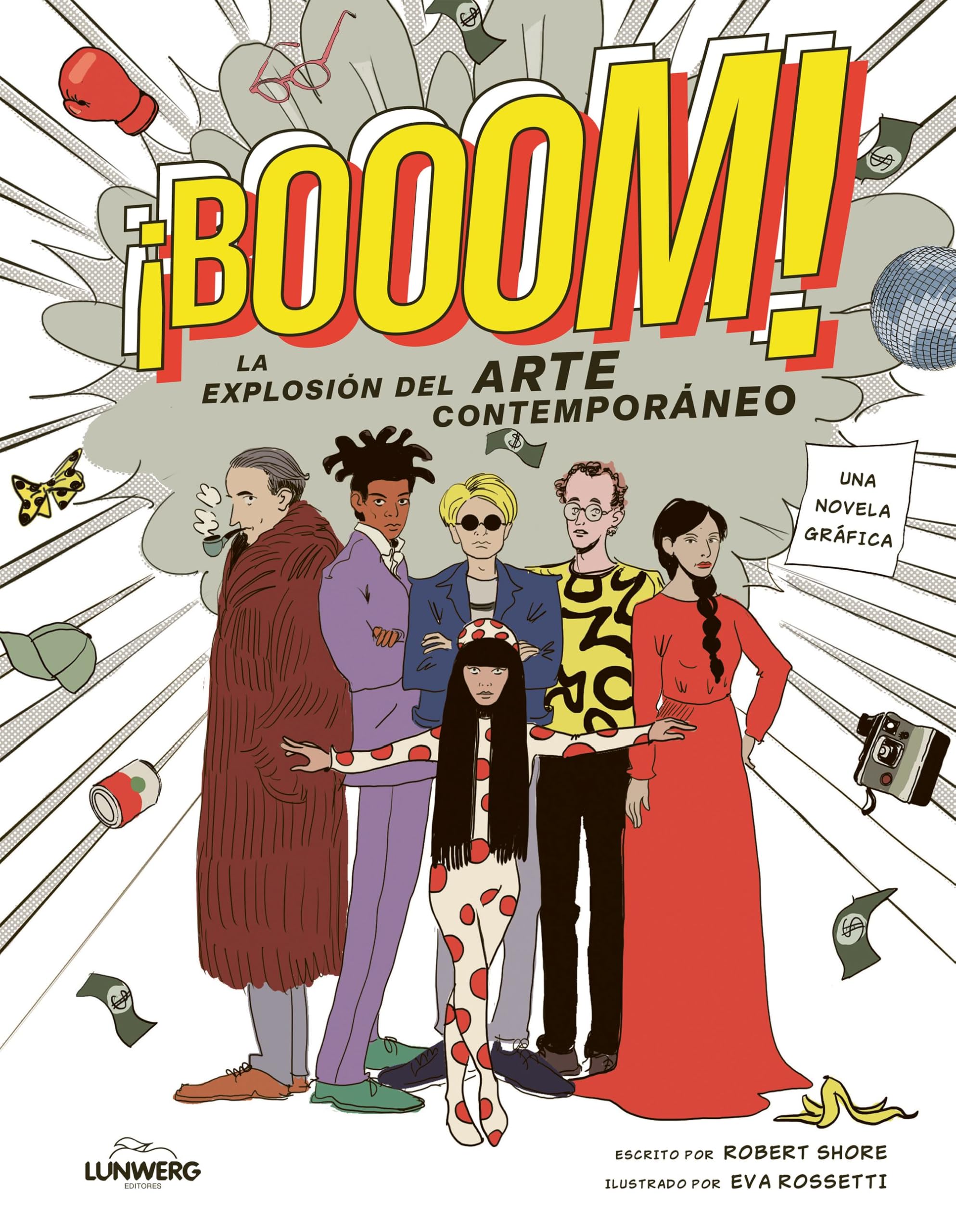 ¡BOOOM!: La explosión del arte contemporáneo (Novela gráfica) Manga