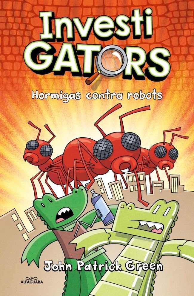 InvestiGators 4 - Hormigas contra robots (Misterios y risas, Band 4) Manga