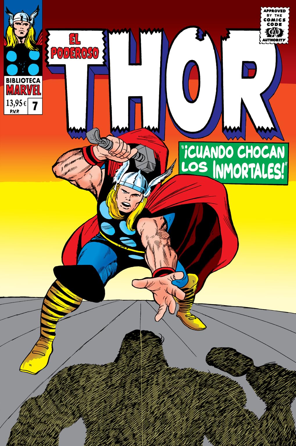 Biblioteca marvel el poderoso thor 7. 1966: journey into mystery 125, the mighty thor 126-130 book