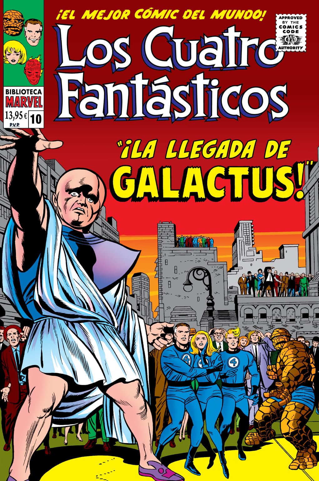 Biblioteca marvel los 4 fantásticos 10. 1966: fantastic four 48-53 book