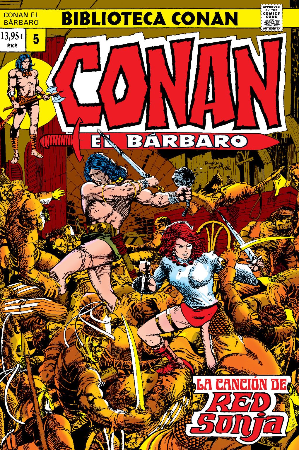 Biblioteca conan el bárbaro 5. 1973: conan the barbarian 23-28 usa Manga
