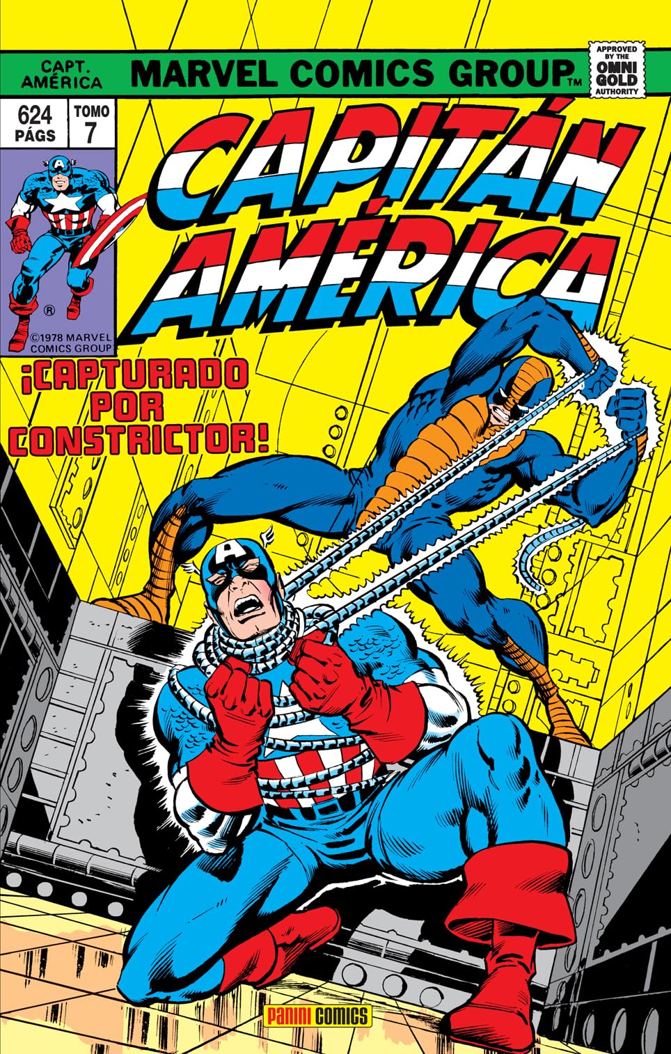 Marvel gold capitán américa 7. la corporación book