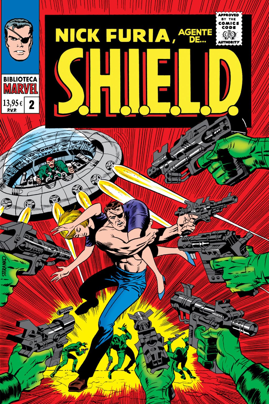 Biblioteca marvel nick furia, agente de s.h.i.e.l.d. 2. 1966-67. strange tales 145-153, tales of sus Manga