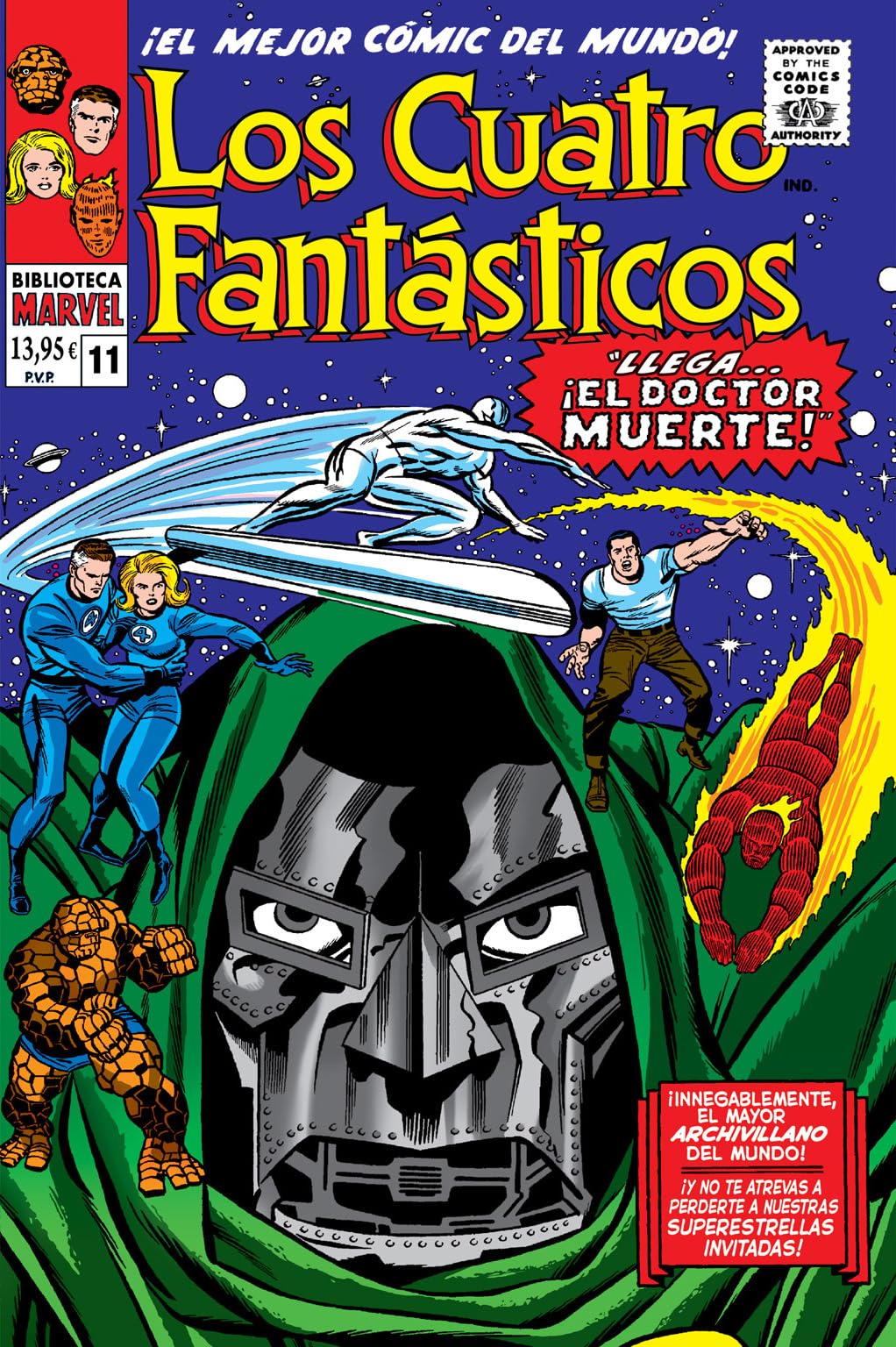 Biblioteca marvel los 4 fantásticos 11. 1966-67: fantastic four 54-58, annual 4 usa Manga