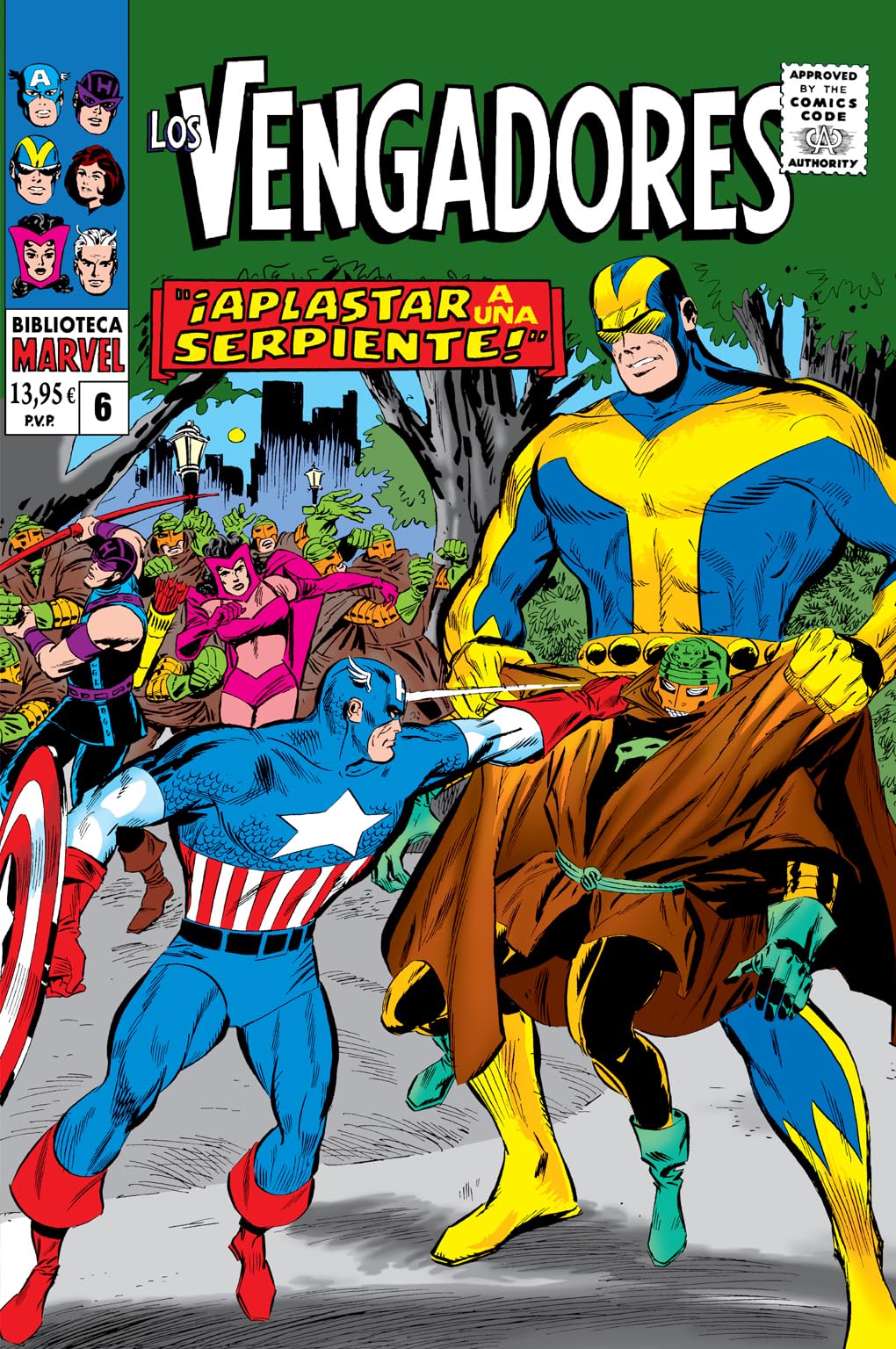 Biblioteca marvel los vengadores 6. 1966-67: the avengers 31-36 usa Manga