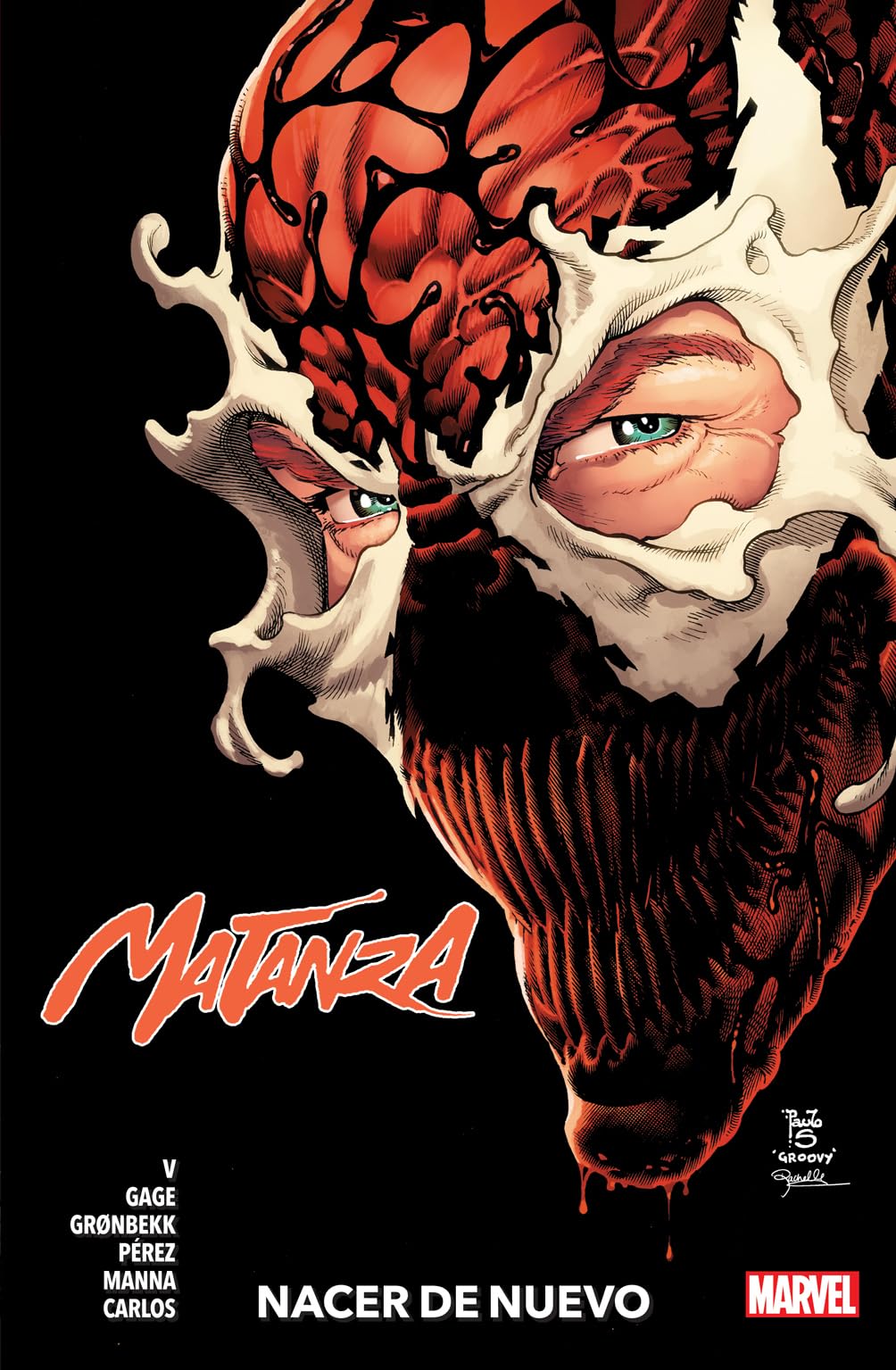 100% Marvel matanza de torun grønbekk 1. nacer de nuevo book