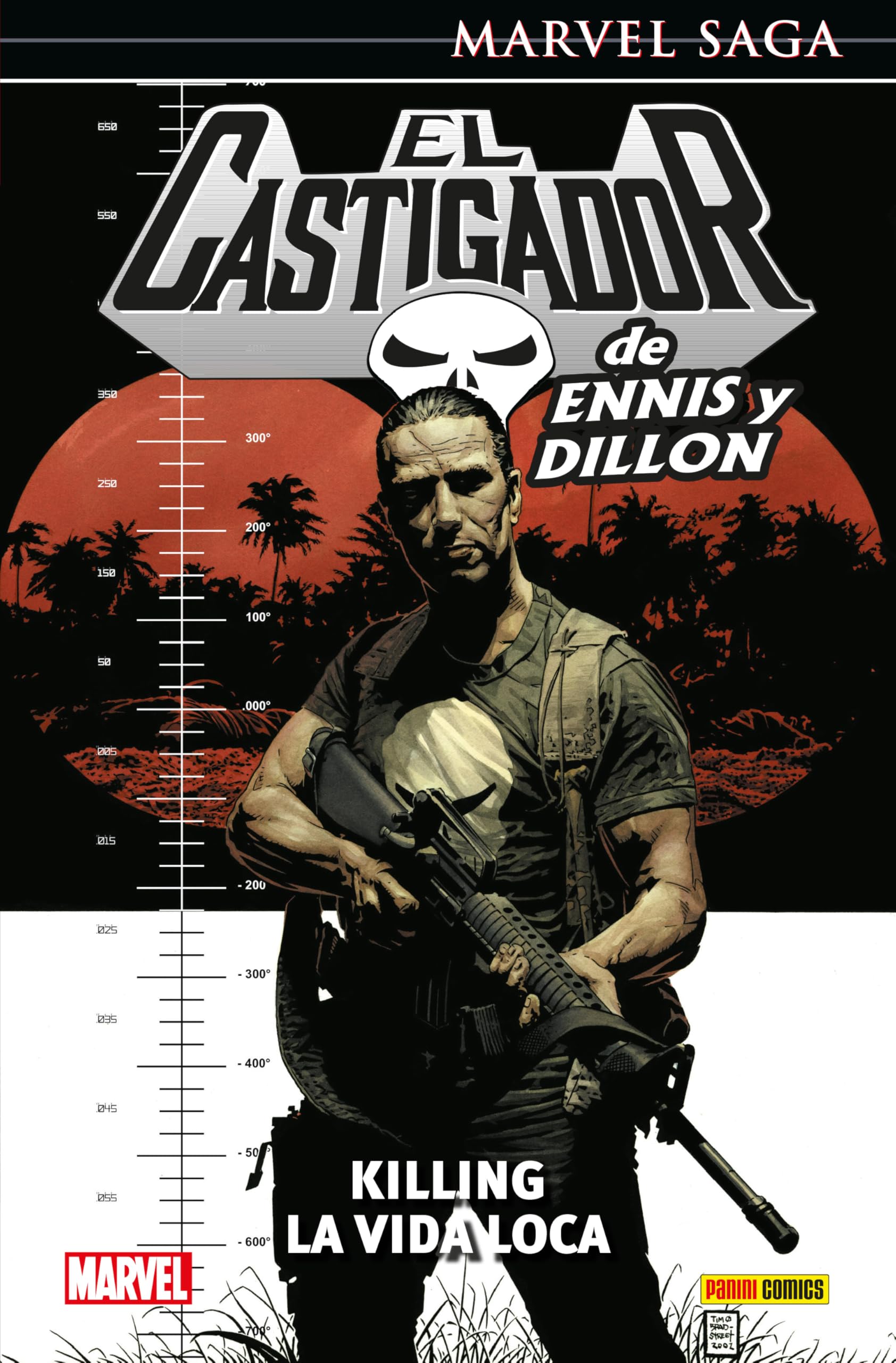 Marvel saga el castigador de ennis y dillon 4. killing la vida loca Manga