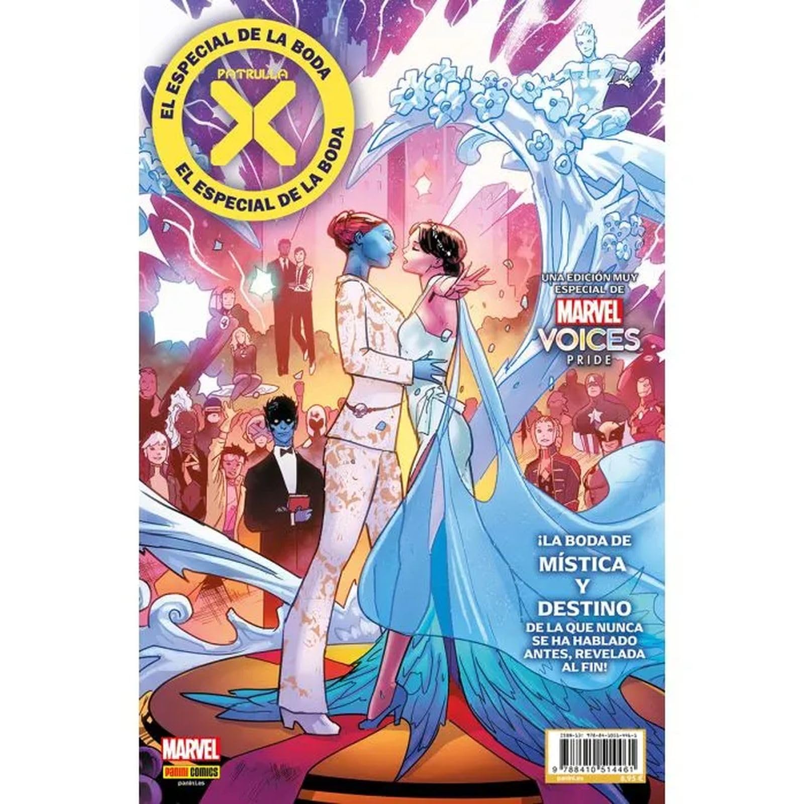 Patrulla-x. la boda de mística y destino book
