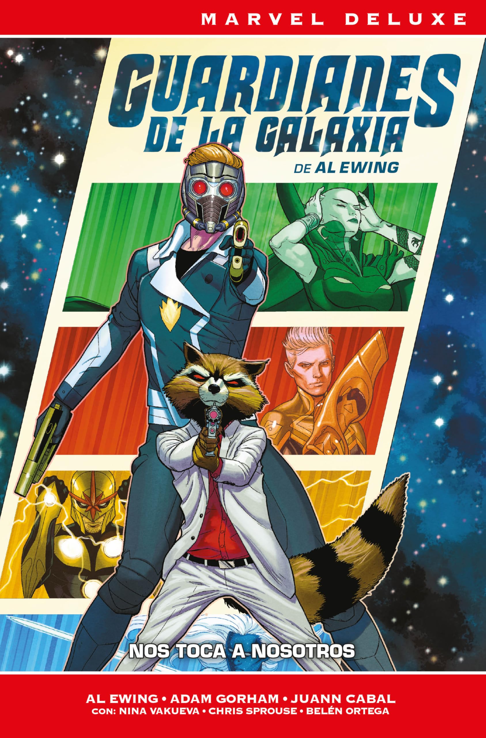 Marvel deluxe guardianes de la galaxia de al ewing 1. nos toca a nosotros book