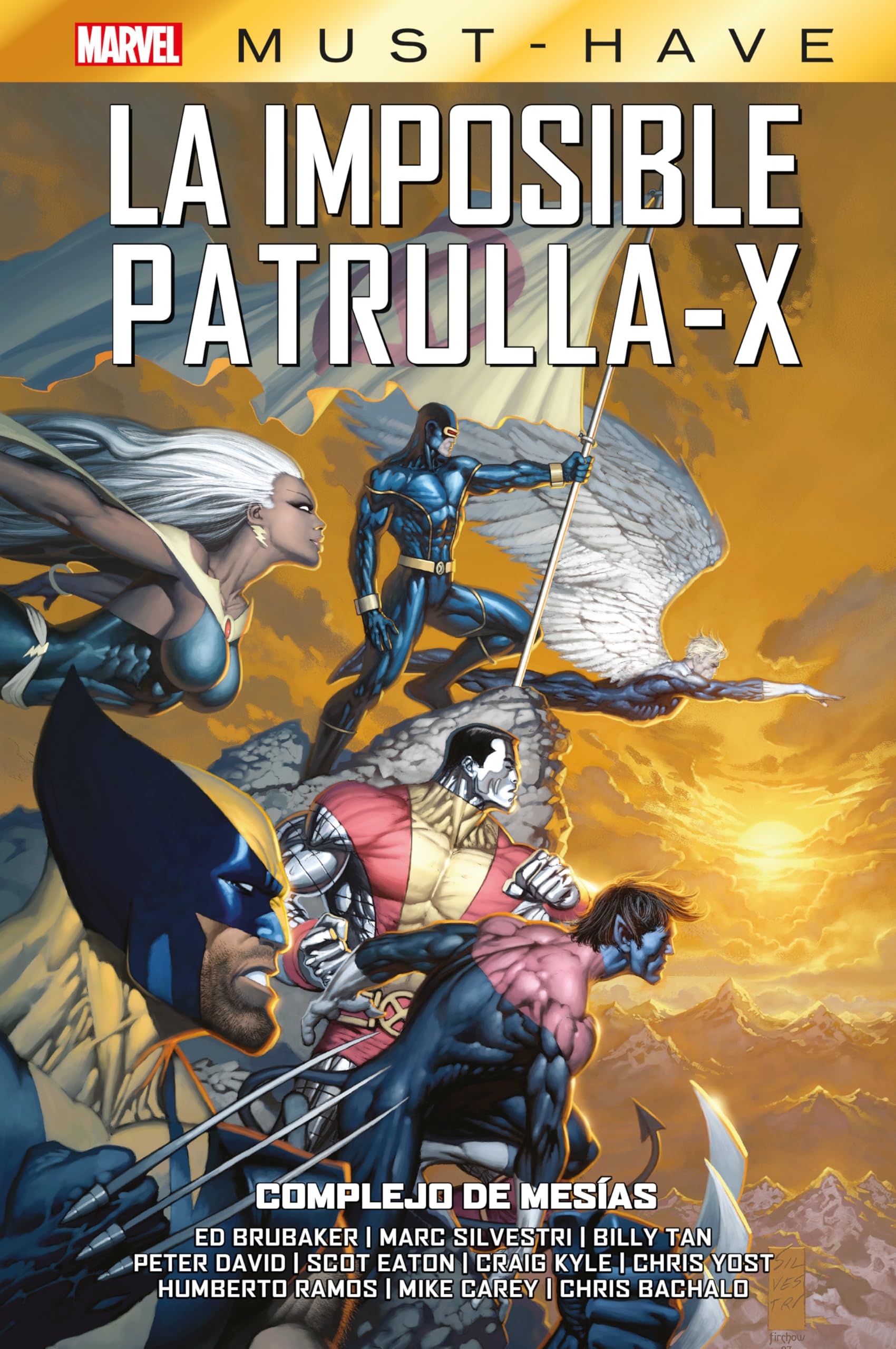 Marvel must have imposible patrulla-x 10. complejo de mesías book