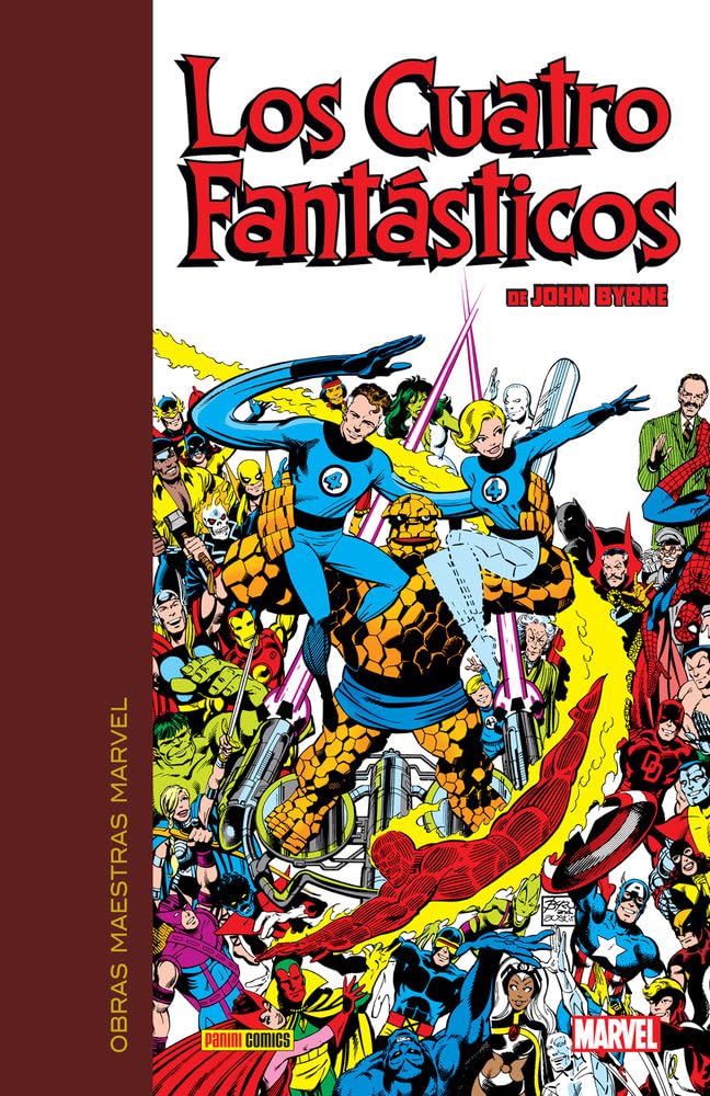 Obras maestras marvel. los 4 fantásticos de john byrne 1 de 7 book