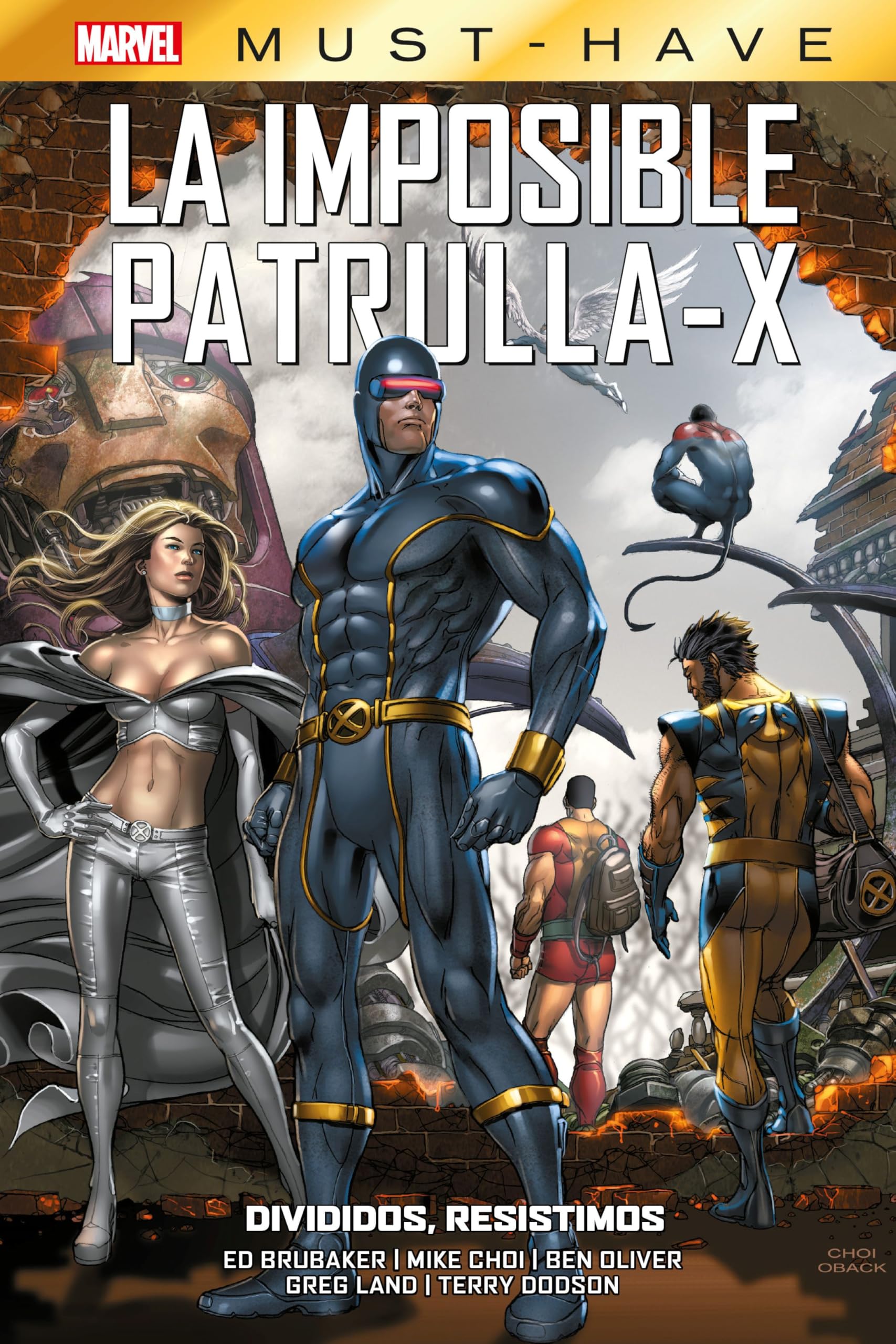 Marvel must have imposible patrulla-x 11. divididos, resistimos book