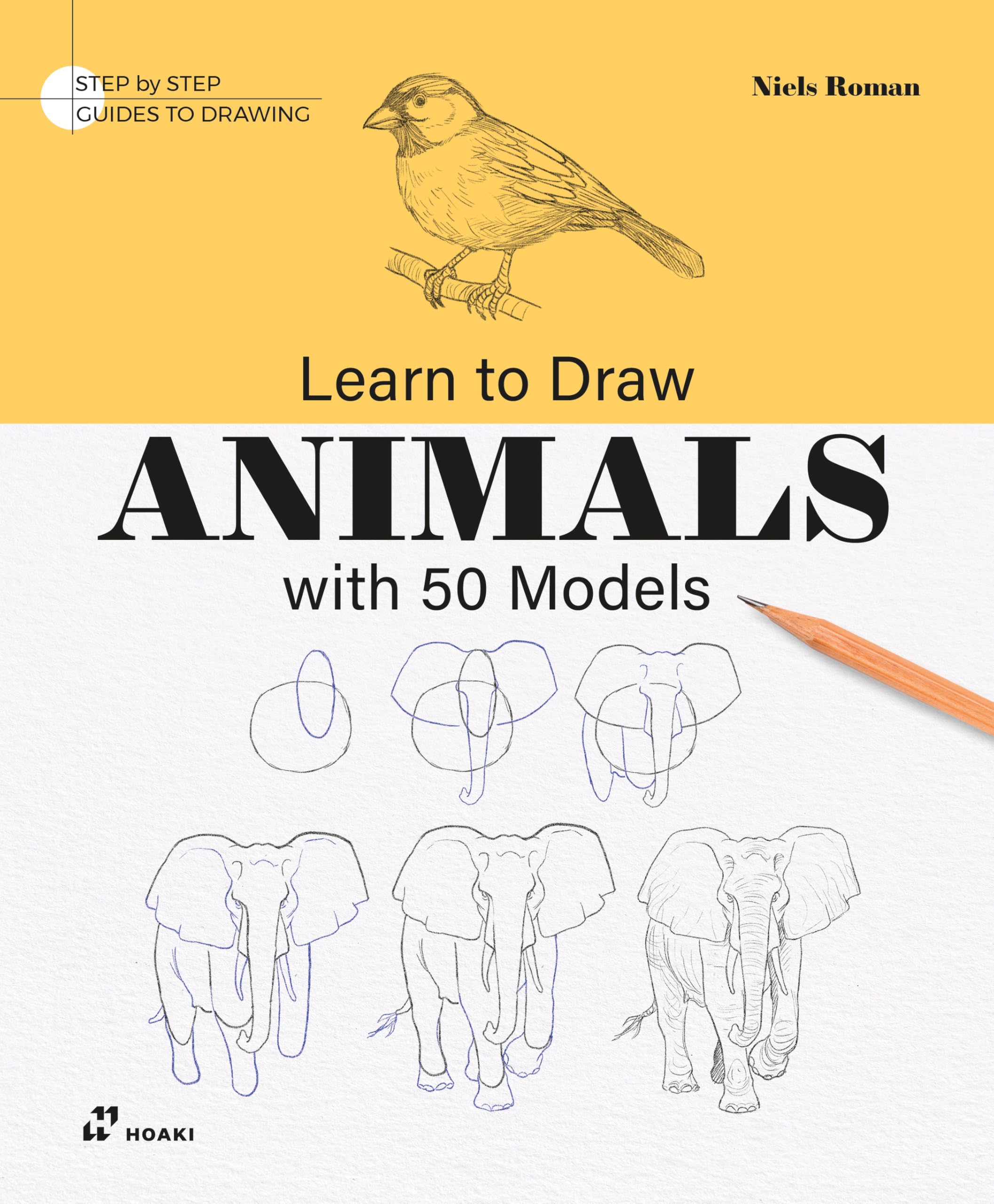 Learn to Draw Animals with 50 Models Film, Art & Culture