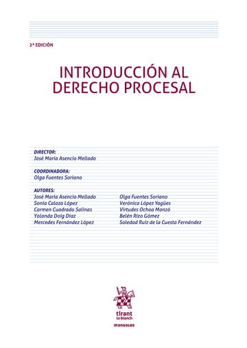 Introducción al Derecho Procesal 2ª Edición book