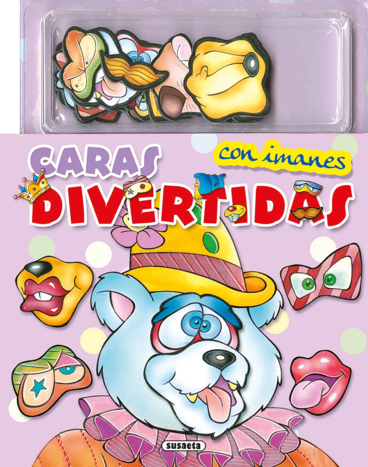 Caras divertidas con imanes book