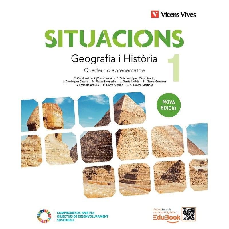 Situacions 1. Geografia i Història. Quadern d'aprenentatge. Nova edició book