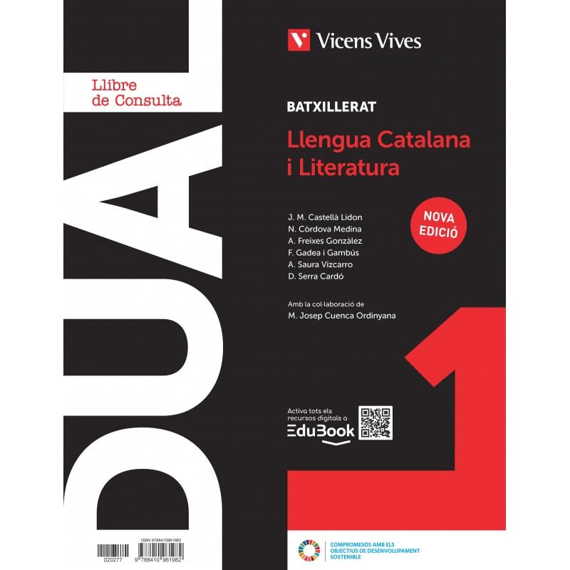 Dual 1. Llengua Catalana i Literatura. Llibre consulta i activitats amb projecte digital. Nova edició. Books