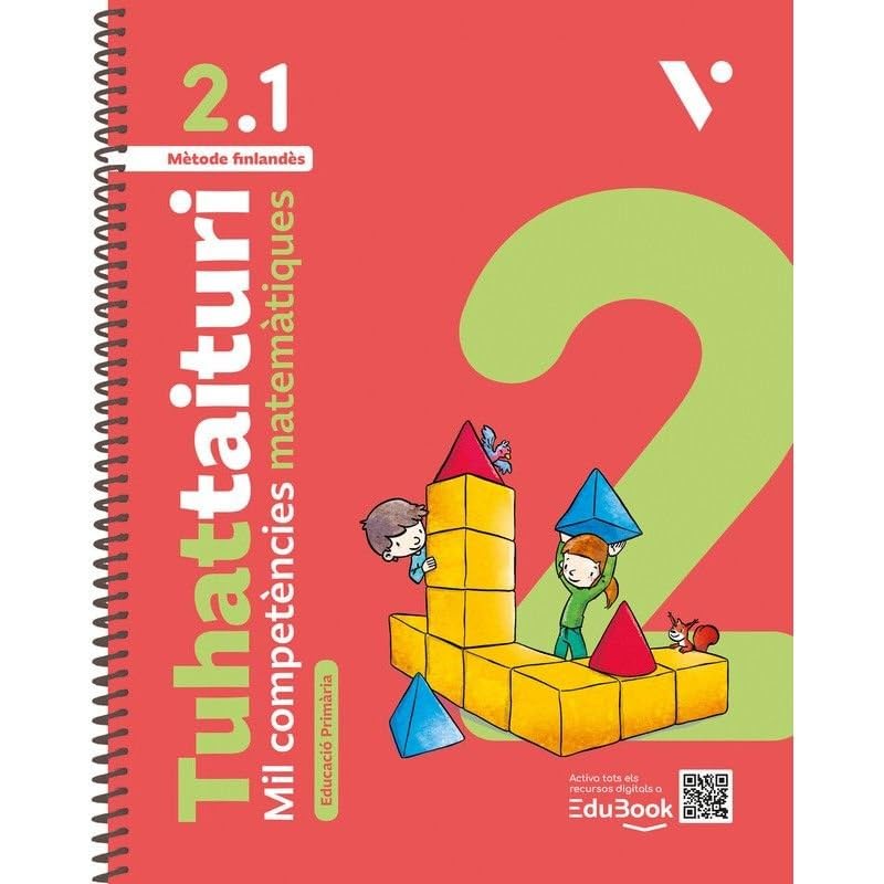 Tuhattaituri 2.1 Matemàtiques. Llibre i fitxes. Nova edició book