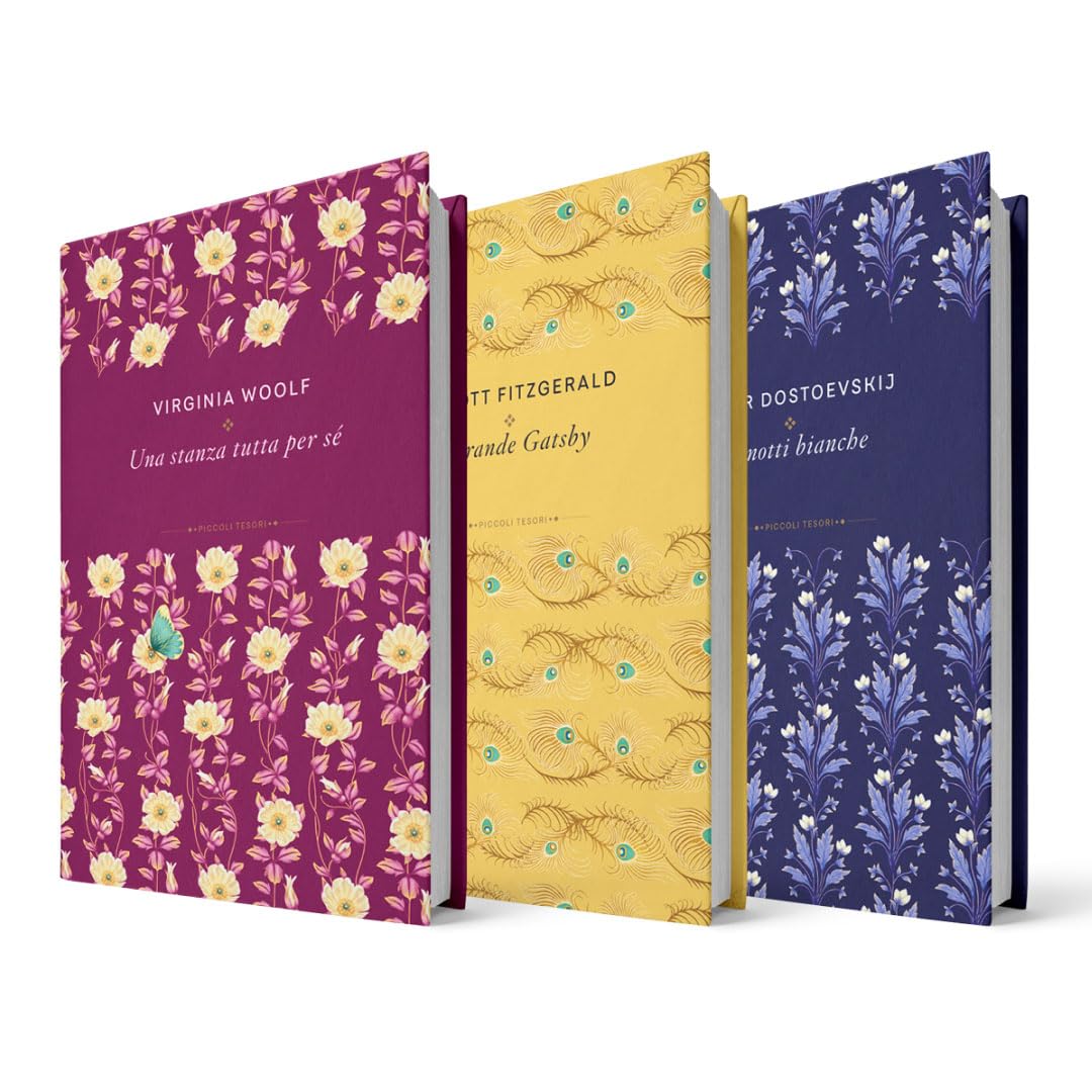 Collezione Piccoli tesori della letteratura Pack I. Contiene 3 libri: Una stanza tutta per sé, Il grande Gatsby e Notti bianche book
