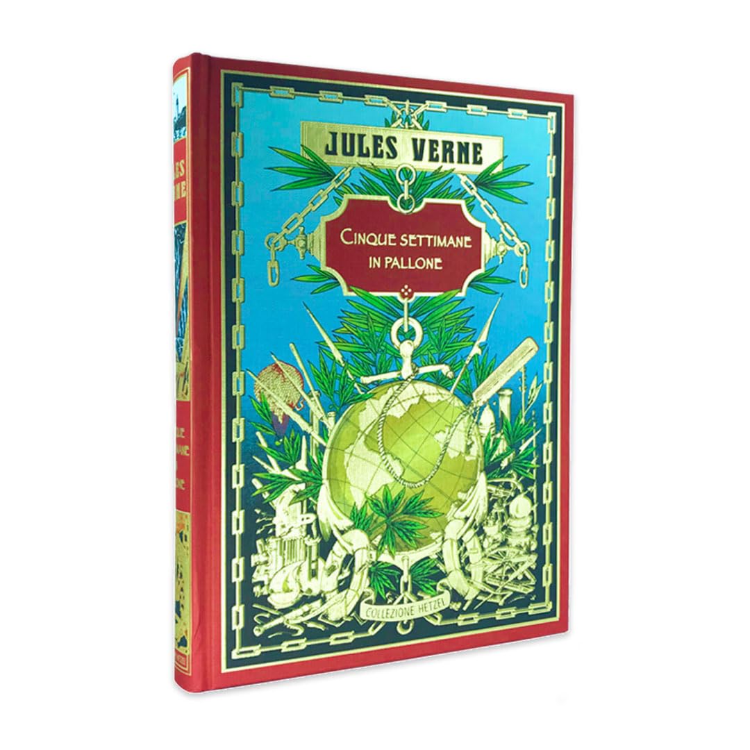 Colezzione Jules Verne: Cinque settimane in pallone book