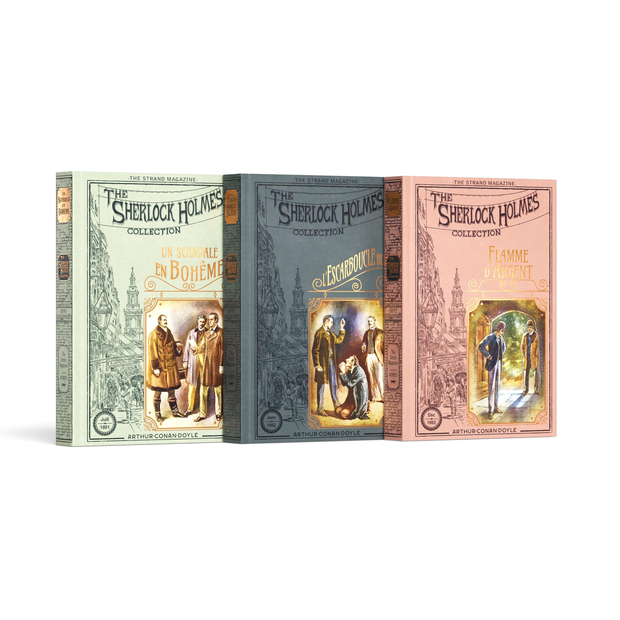 Collection Sherlock Holmes - Sélection II - Contient 3 livres: Un Scandale en Bohême, L’Escarboucle bleue, Flamme d'argent book
