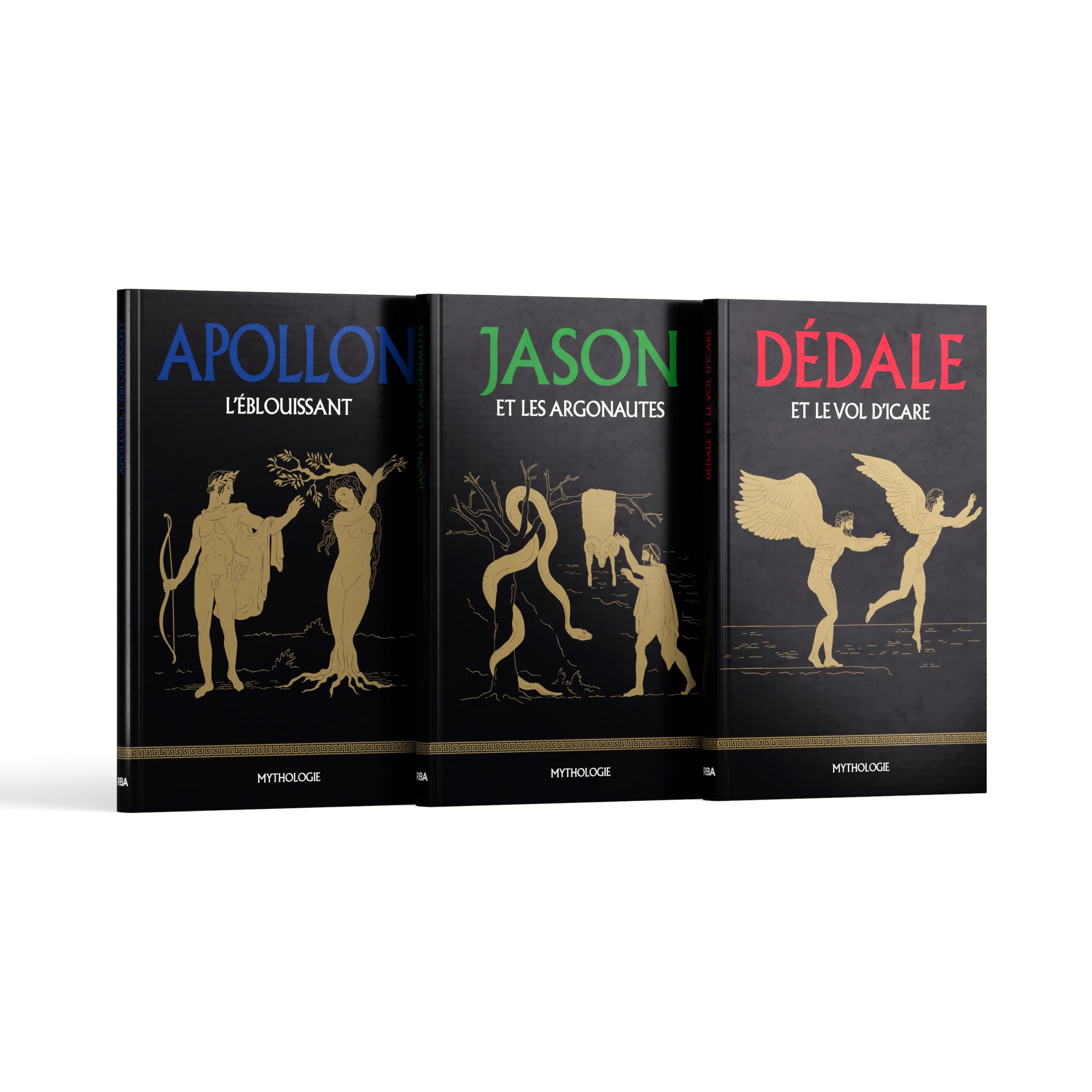 Collection Mythologie - Sélection III - Contient 3 livres :: Apollon l’Éblouissant, Jason et les Argonautes, Dédale et le Vol d’Icare book