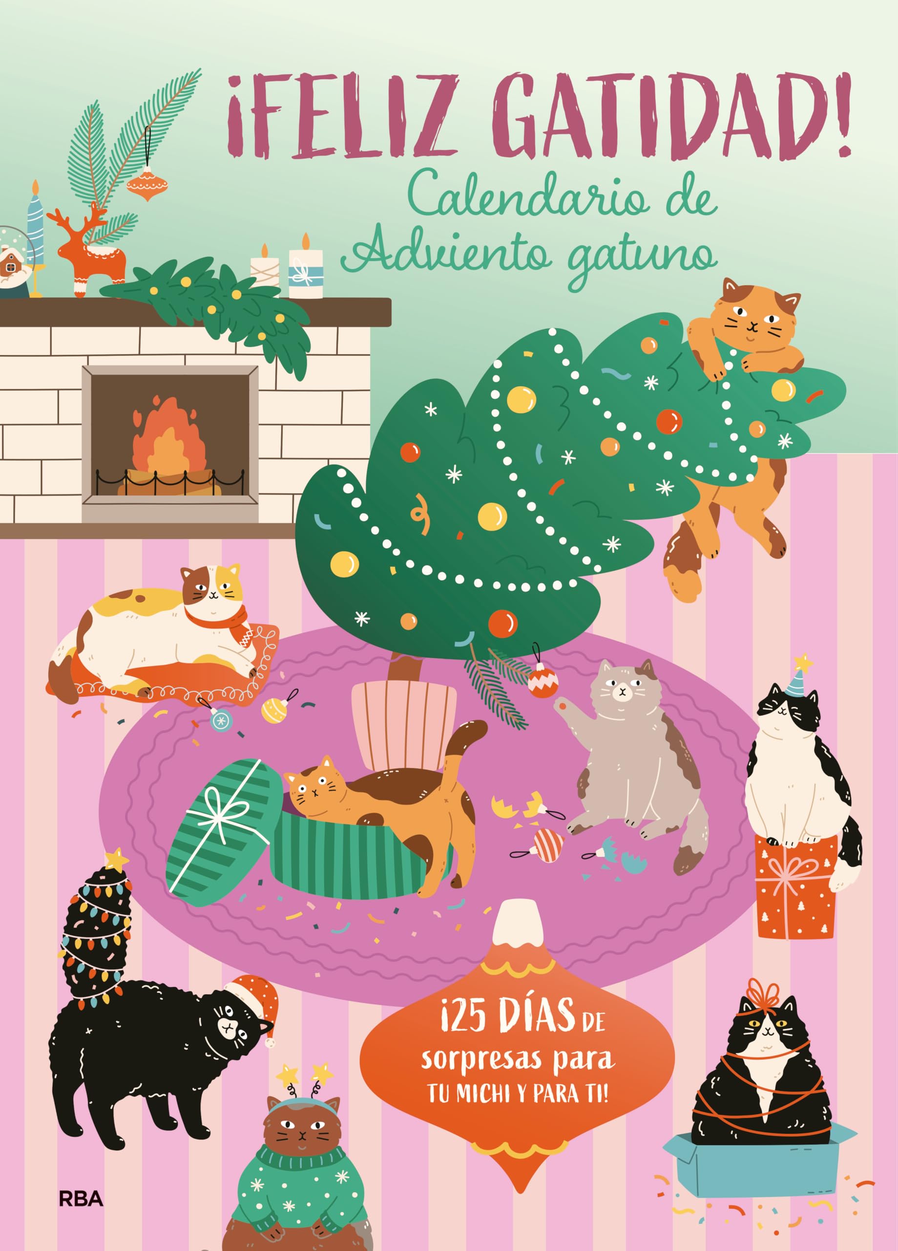 Feliz Gatidad: Calendario de adviento gatuno book