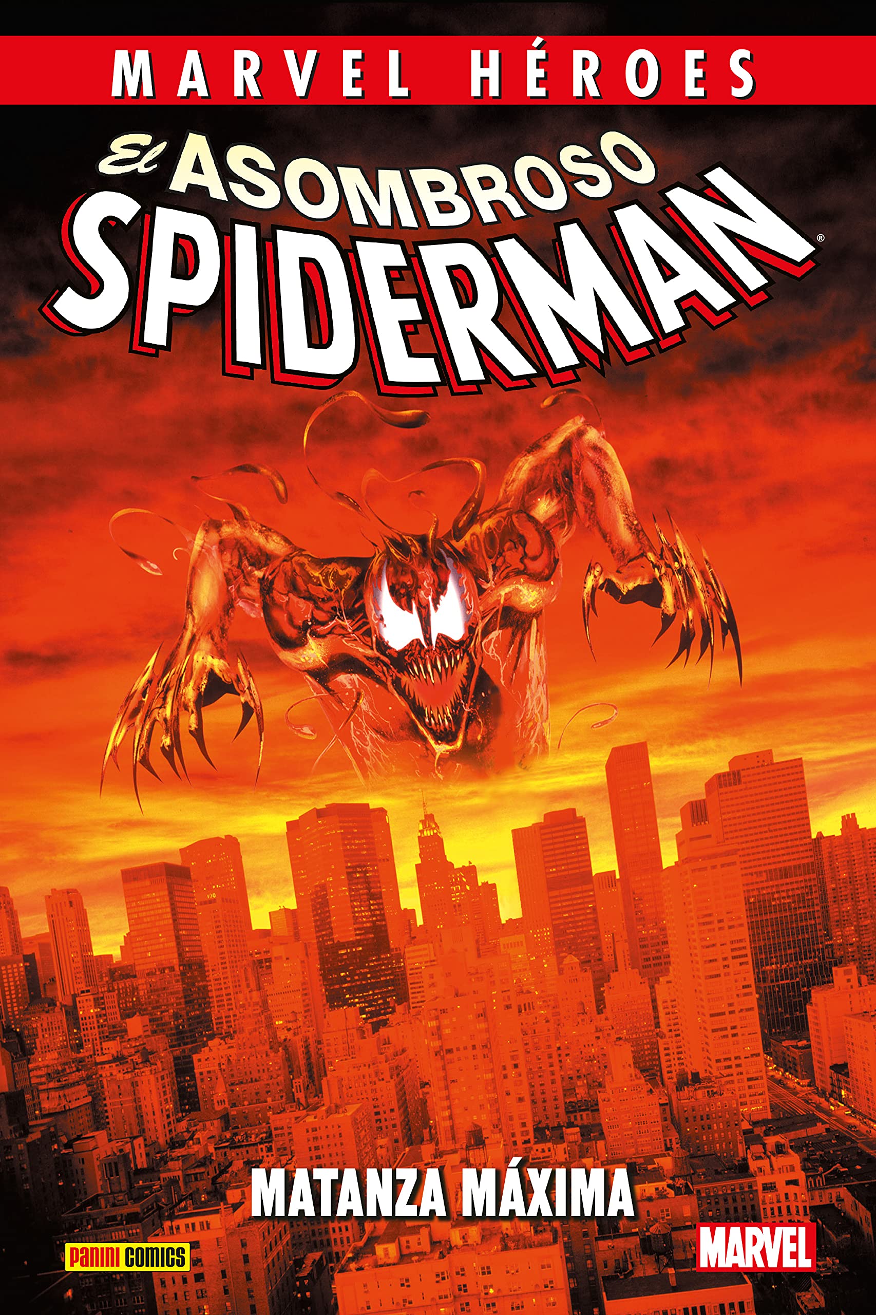Marvel héroes 105 el asombroso spiderman. matanza máxima 7 book