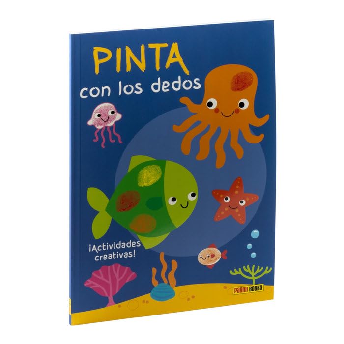 PINTA CON LOS DEDOS - MAR: FINGER PAINTING book
