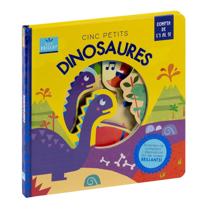 CINC PETITS DINOSAURES: FIVE LITTLE DINOSAURS book