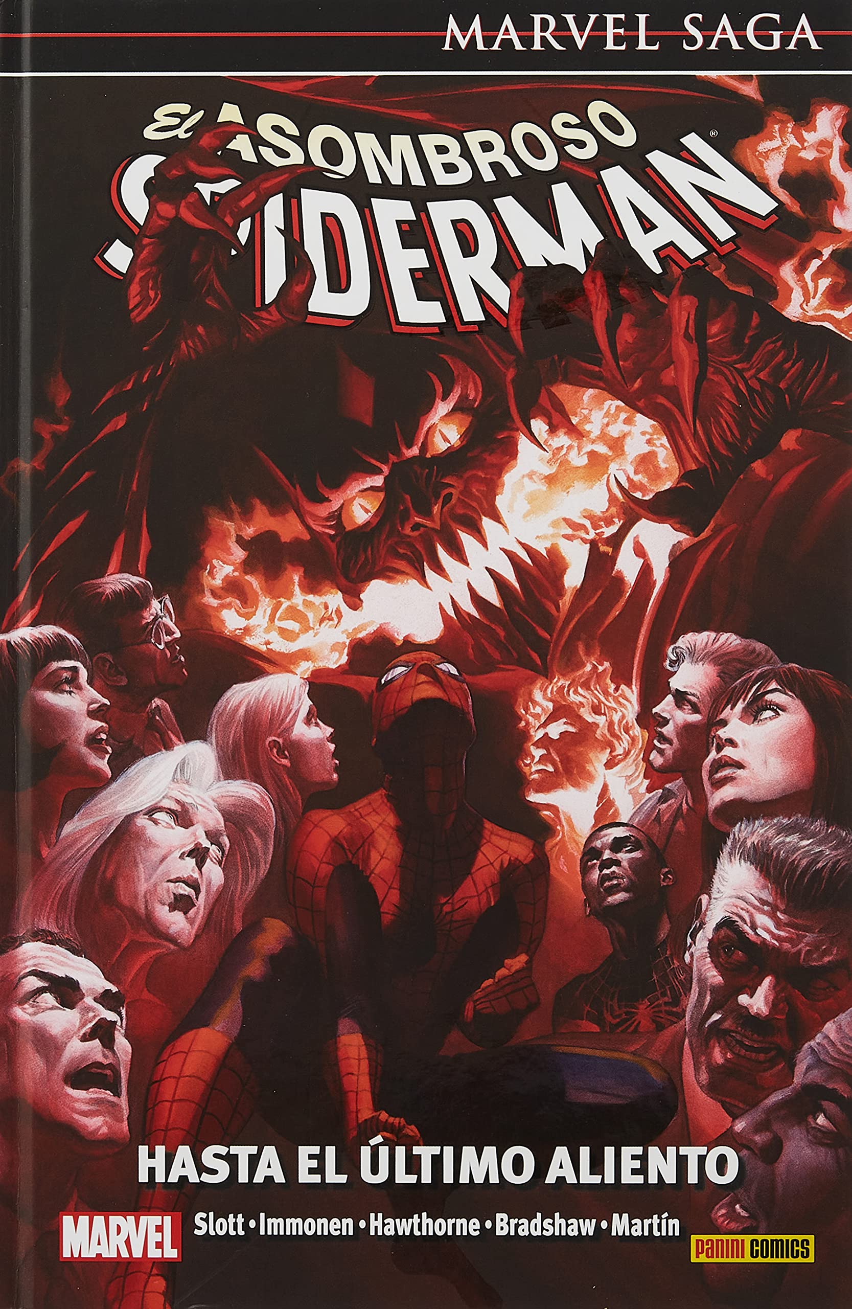 Marvel saga el asombroso spiderman 59. hasta el último aliento 59 Manga
