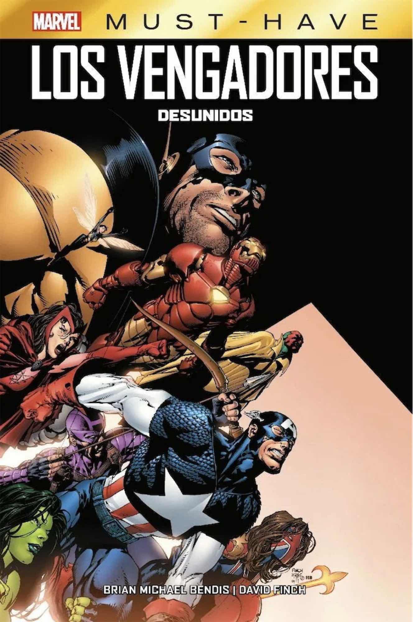 Marvel must have vengadores desunidos book