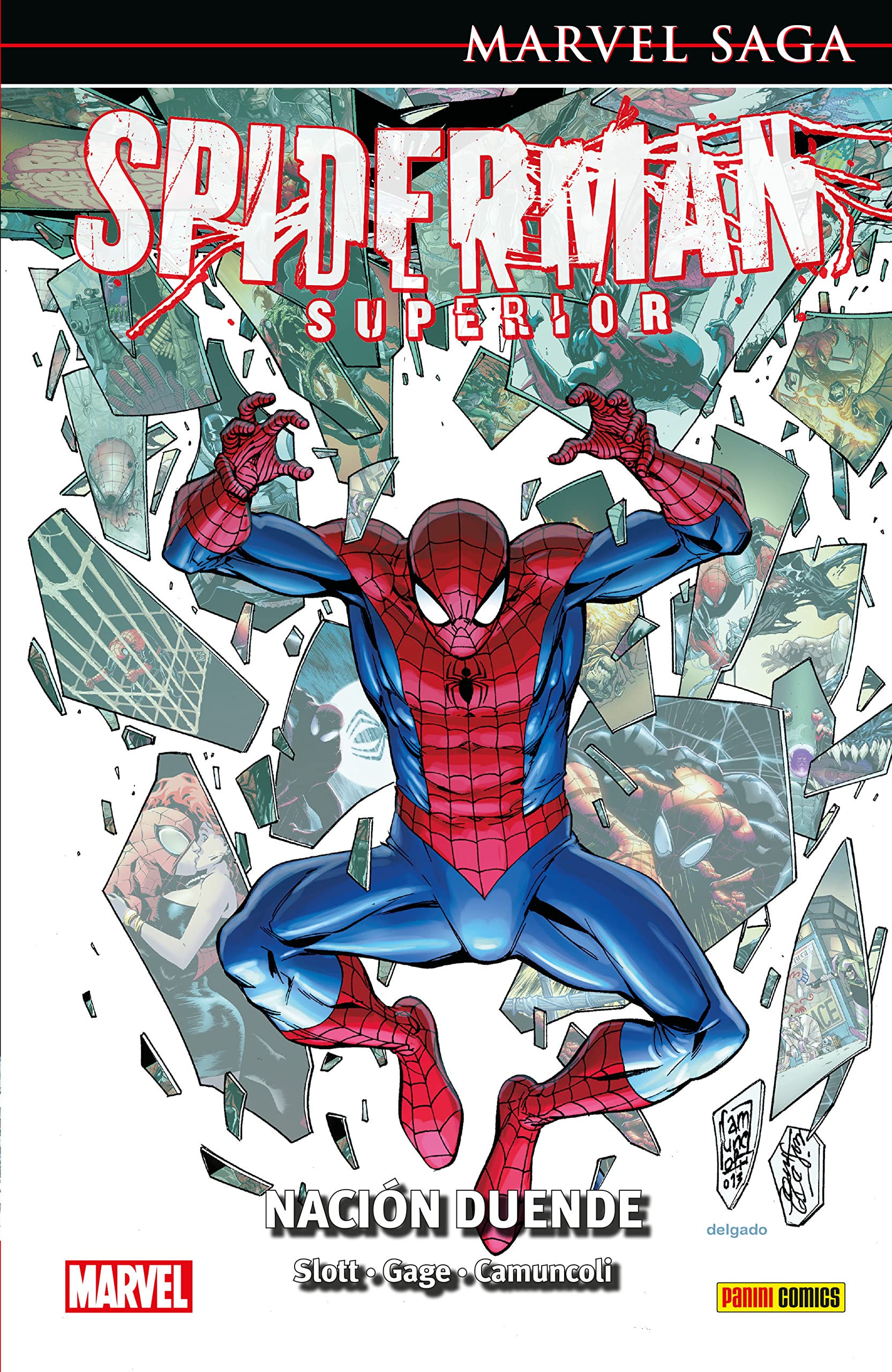 Reedición marvel saga el asombroso spiderman 44. nación duende 44 book